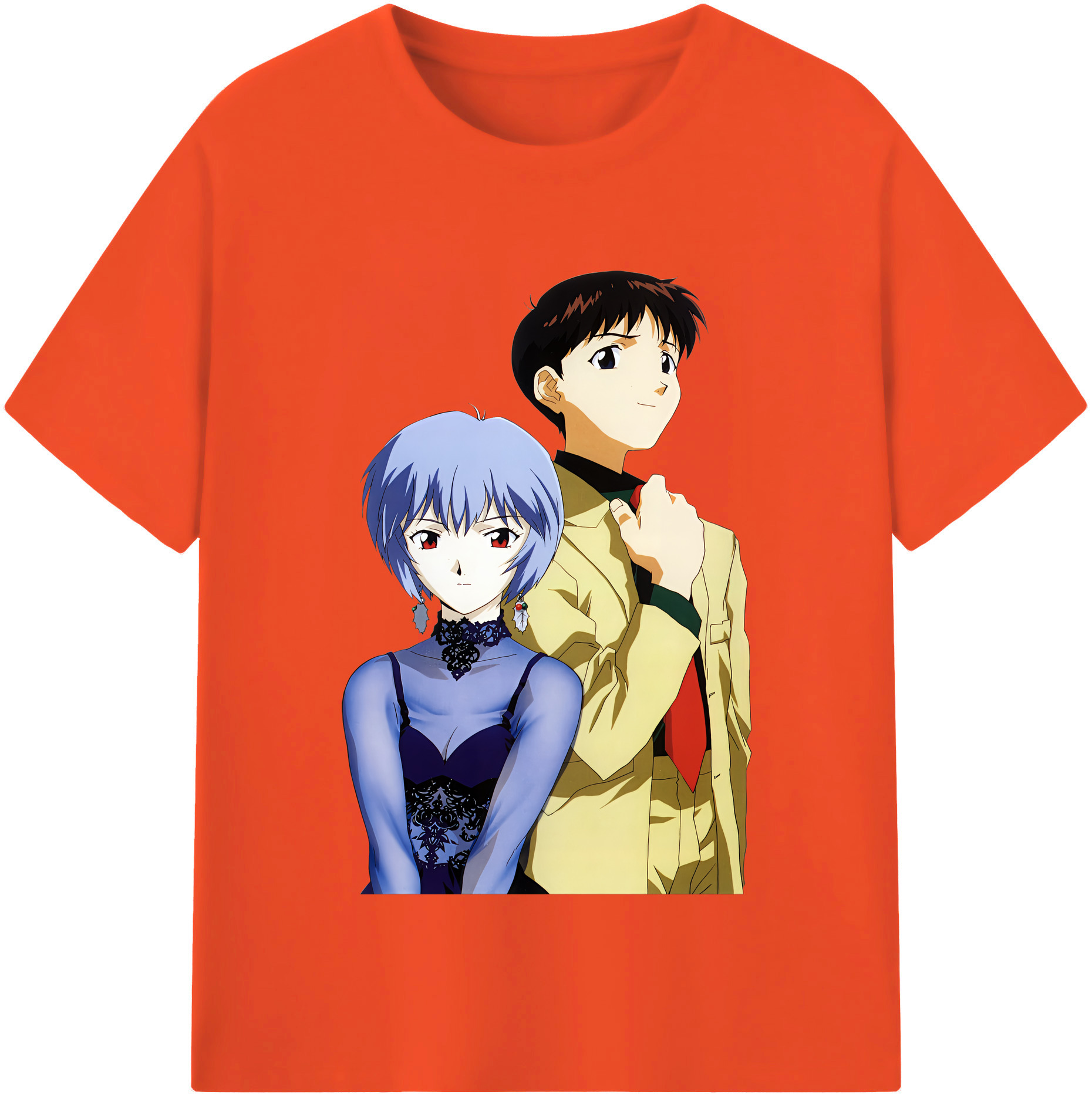 （画像用） EVA 新世紀エヴァンゲリオン 綿100％半袖Tシャツ（フロントプリント）