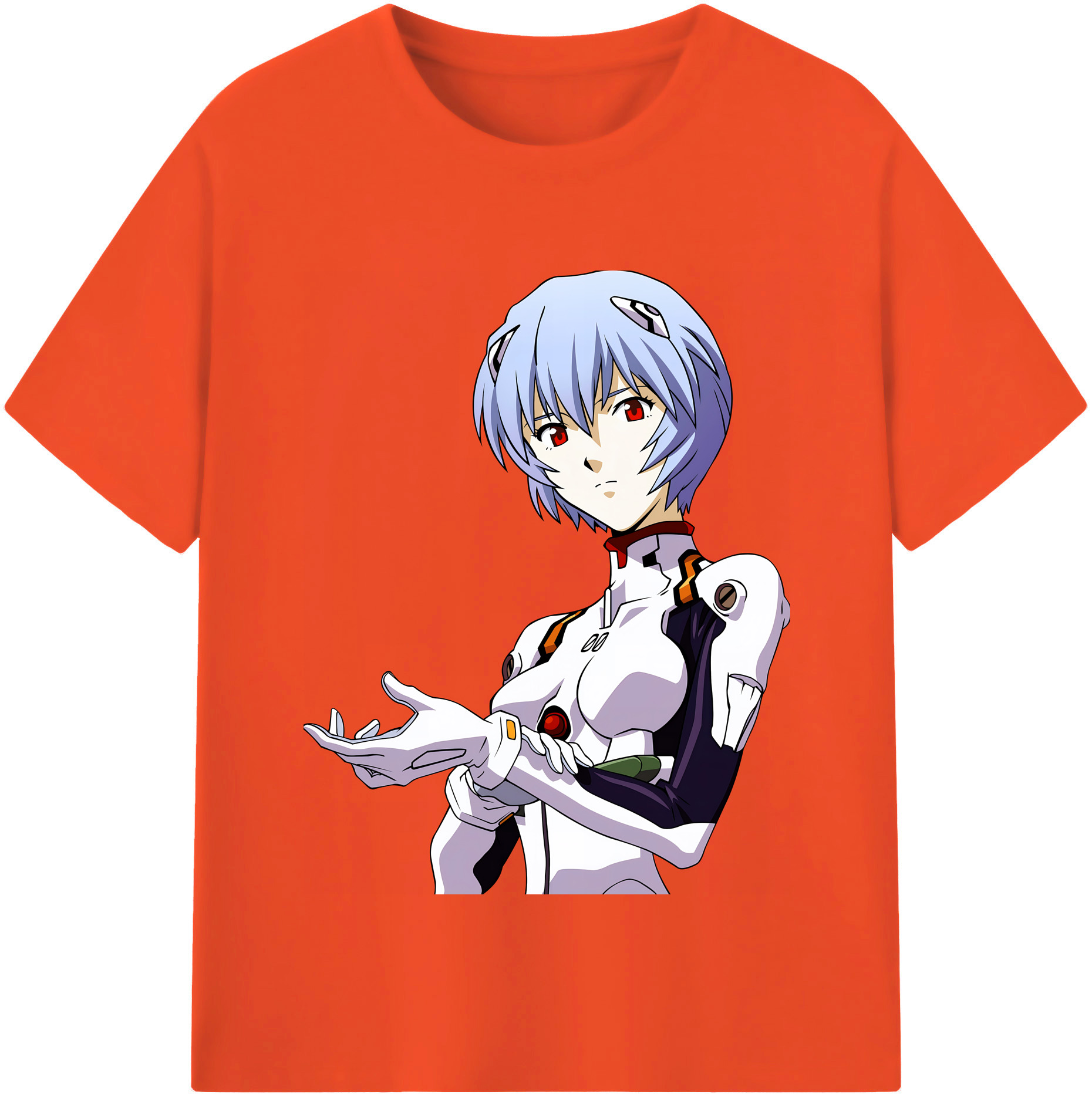（画像用） EVA 新世紀エヴァンゲリオン 綿100％半袖Tシャツ（フロントプリント）