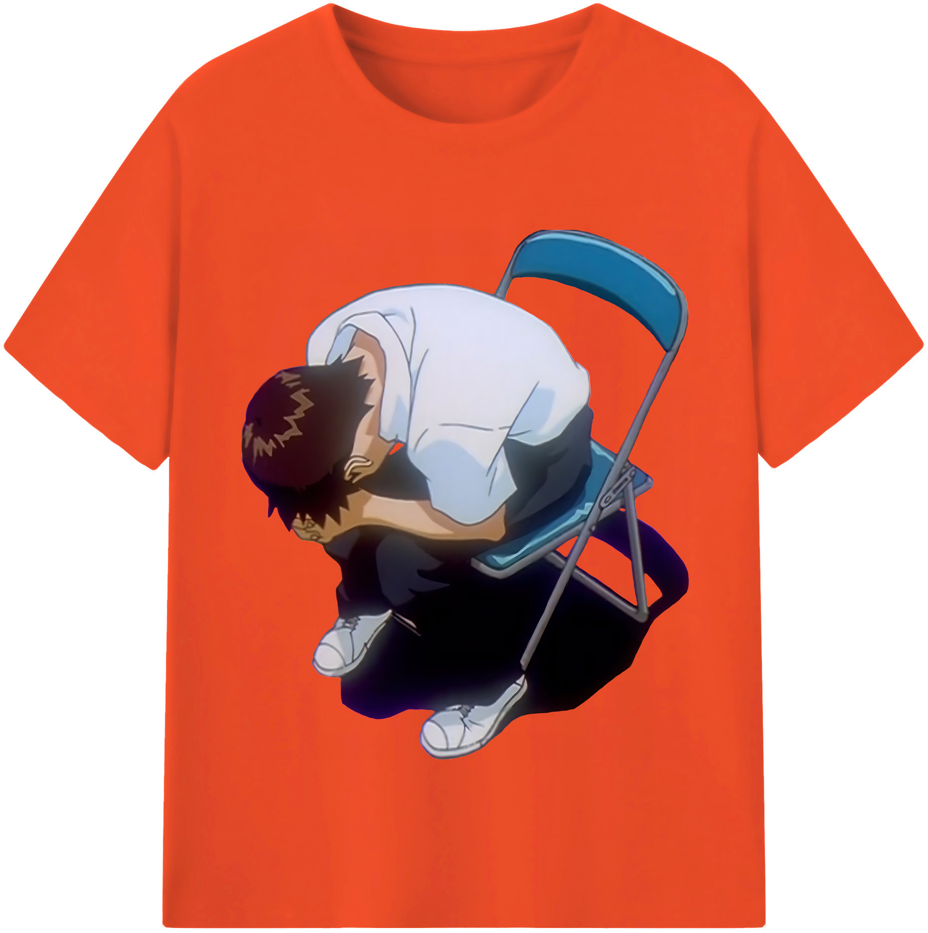 （画像用） EVA 新世紀エヴァンゲリオン 綿100％半袖Tシャツ（フロントプリント）
