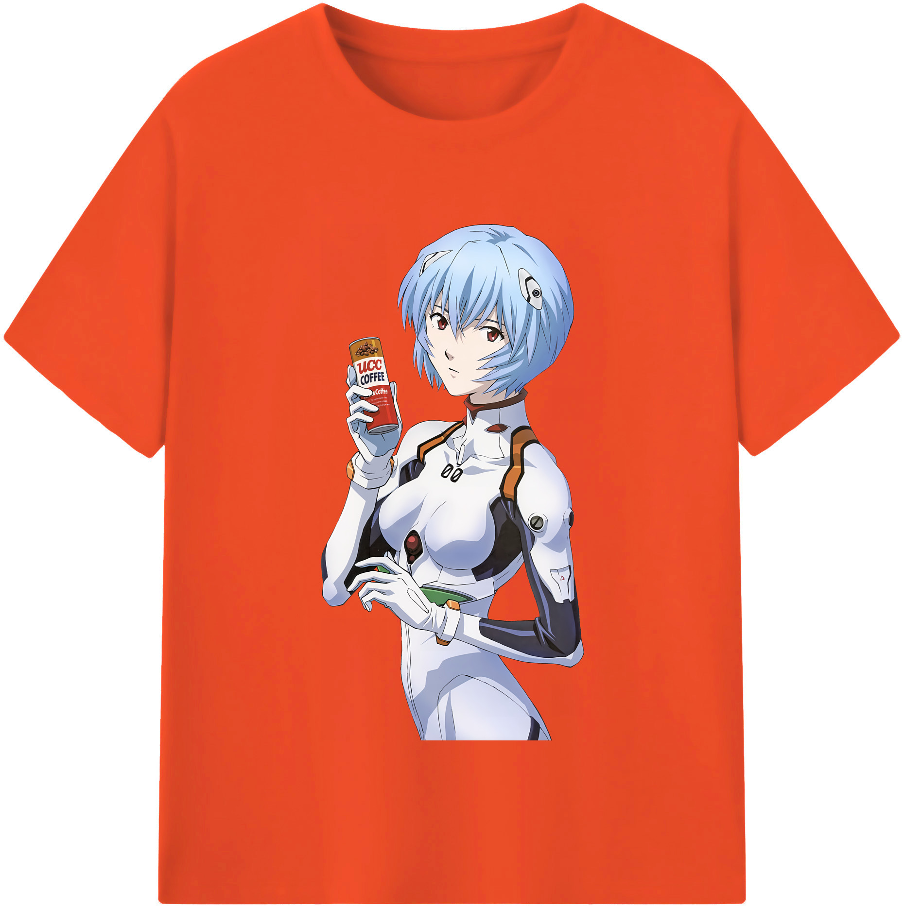（画像用） EVA 新世紀エヴァンゲリオン 綿100％半袖Tシャツ（フロントプリント）
