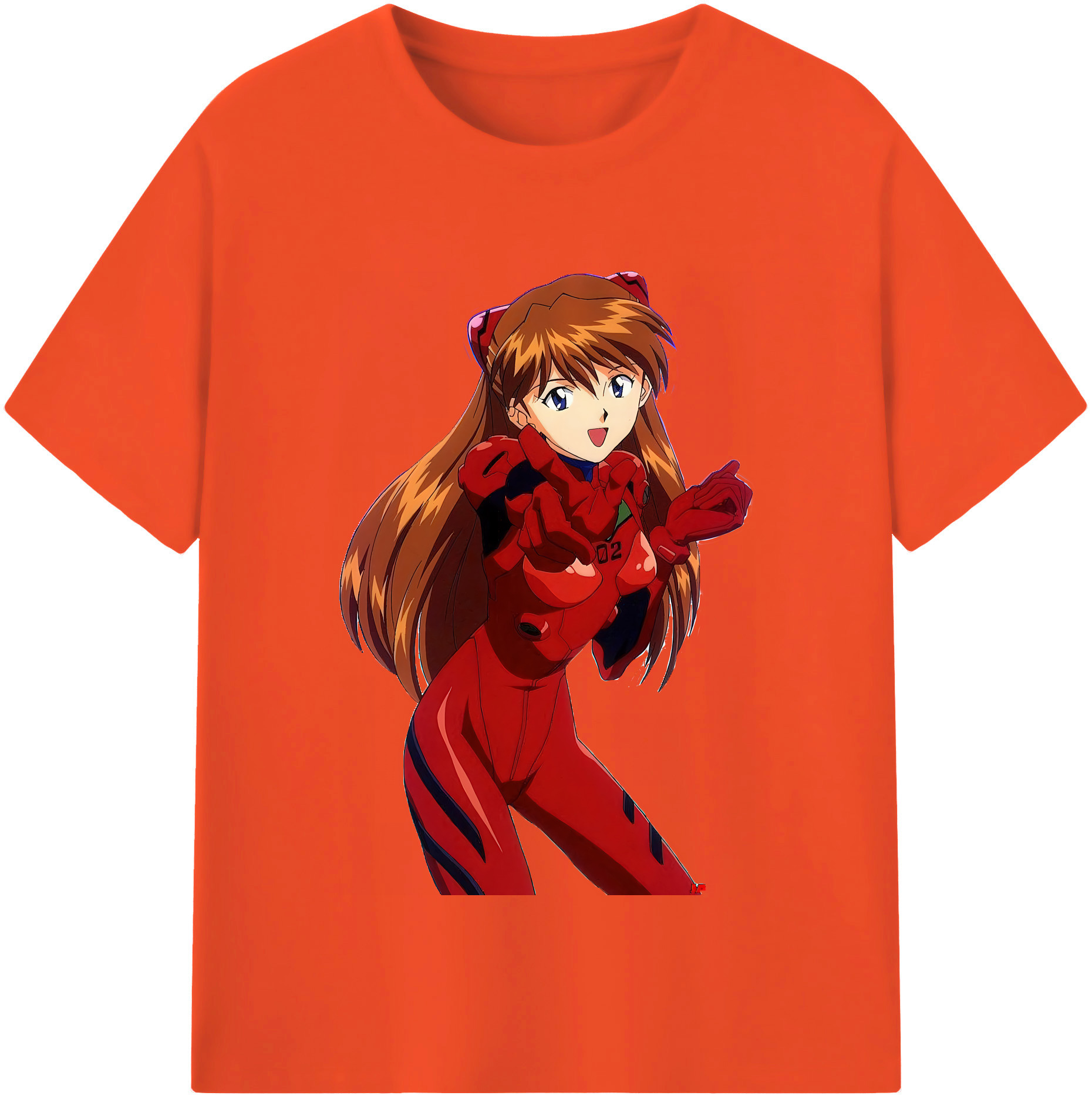 （画像用） EVA 新世紀エヴァンゲリオン 綿100％半袖Tシャツ（フロントプリント）