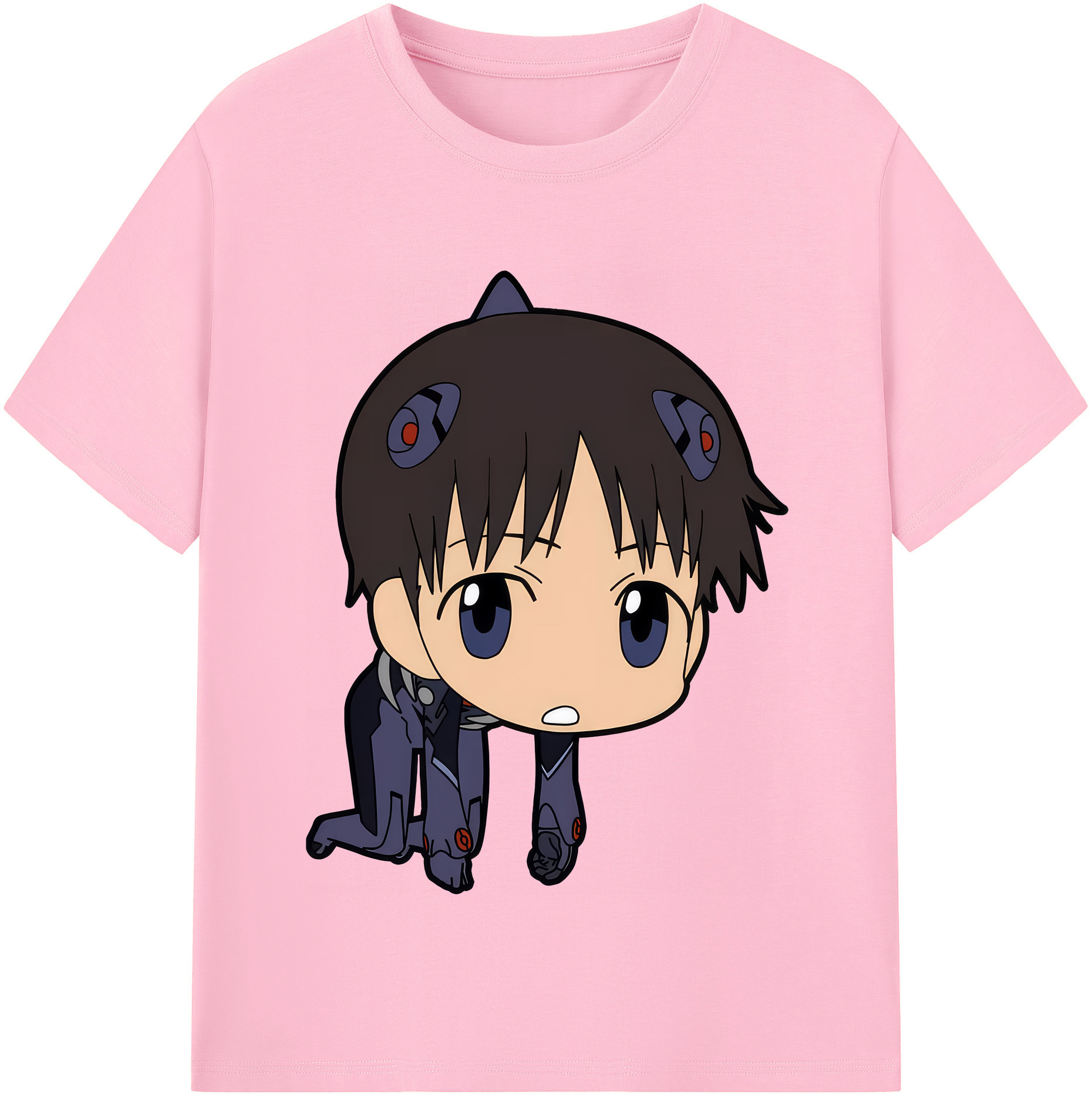 （画像用） EVA 新世紀エヴァンゲリオン 綿100％半袖Tシャツ（フロントプリント）
