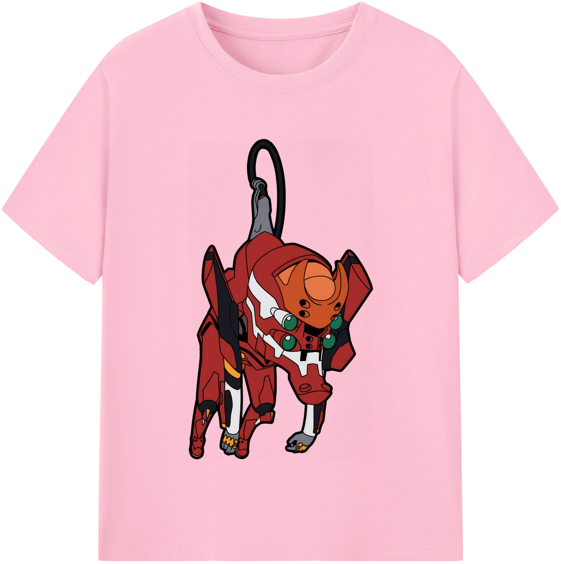 （画像用） EVA 新世紀エヴァンゲリオン 綿100％半袖Tシャツ（フロントプリント）