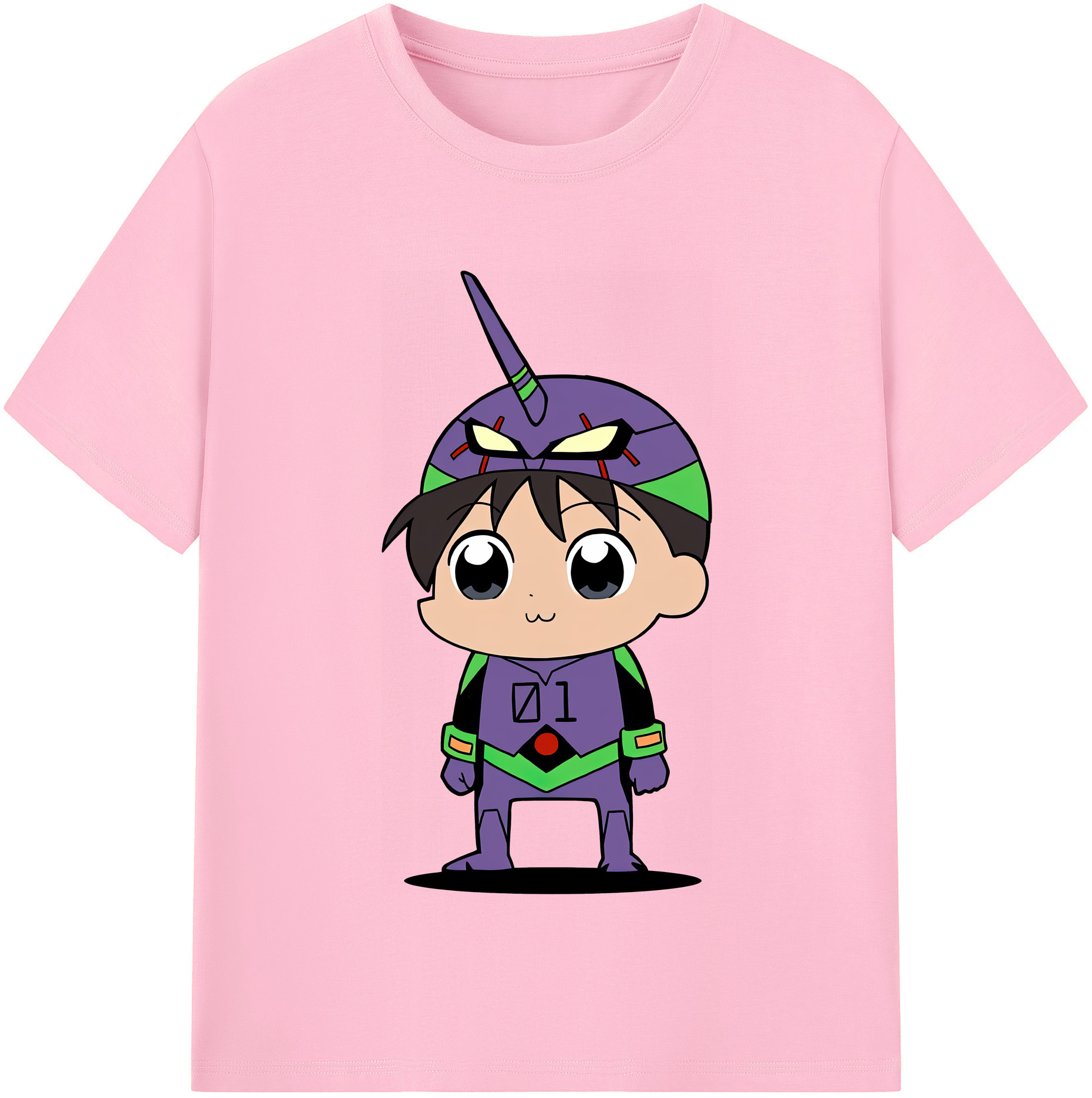 （画像用） EVA 新世紀エヴァンゲリオン 綿100％半袖Tシャツ（フロントプリント）