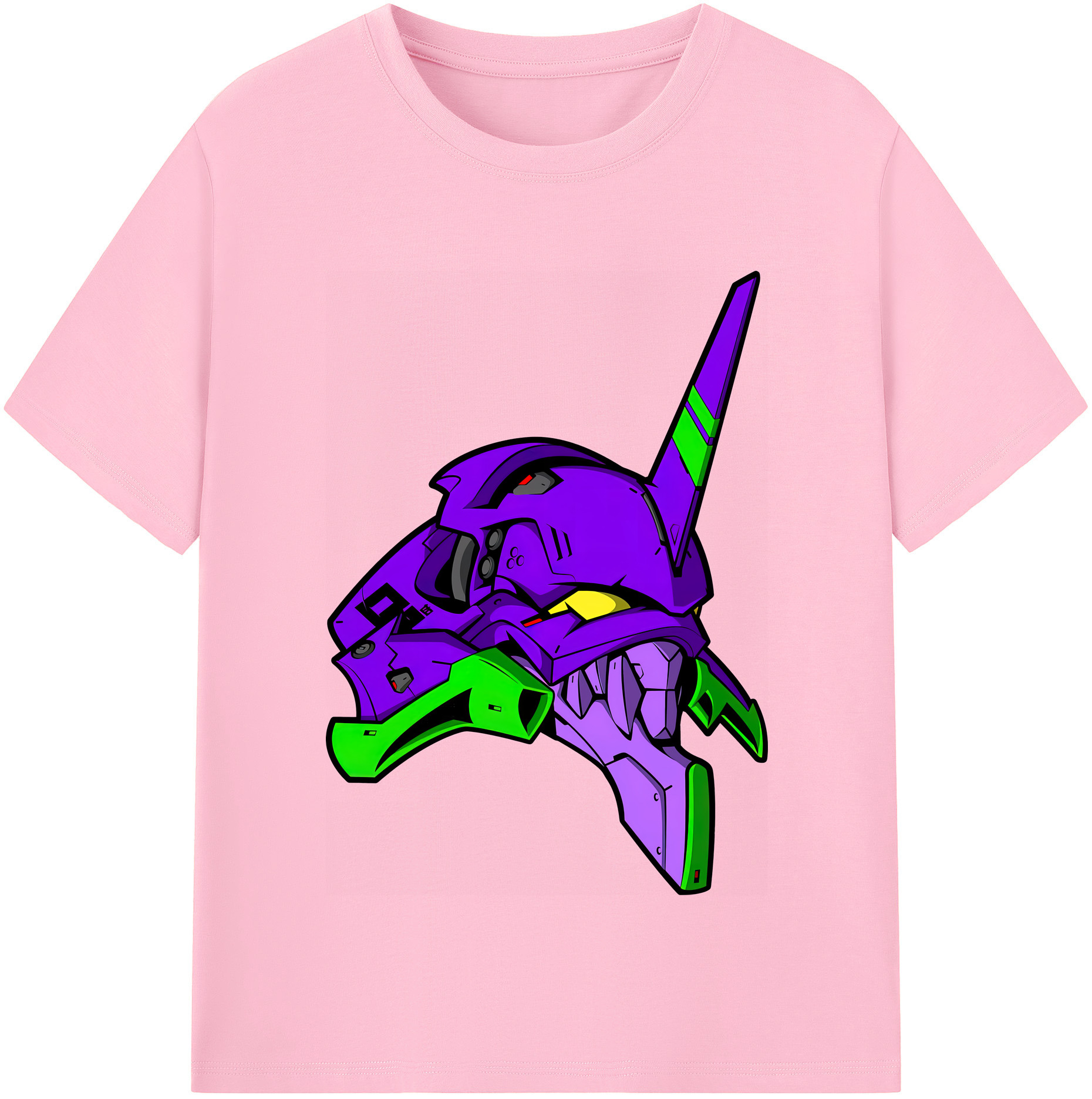 （画像用） EVA 新世紀エヴァンゲリオン 綿100％半袖Tシャツ（フロントプリント）