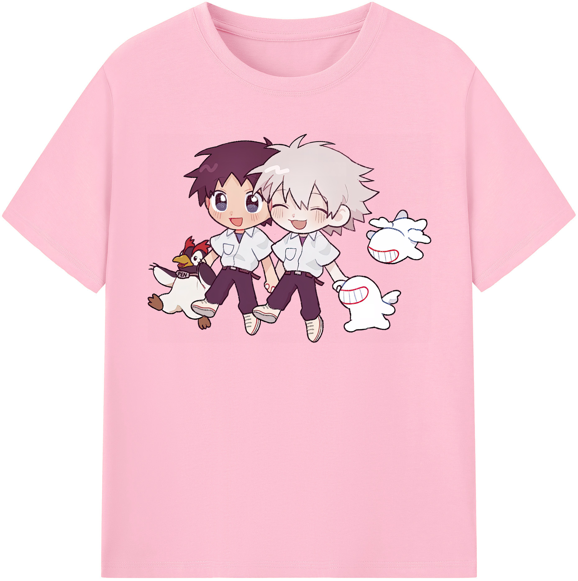 （画像用） EVA 新世紀エヴァンゲリオン 綿100％半袖Tシャツ（フロントプリント）