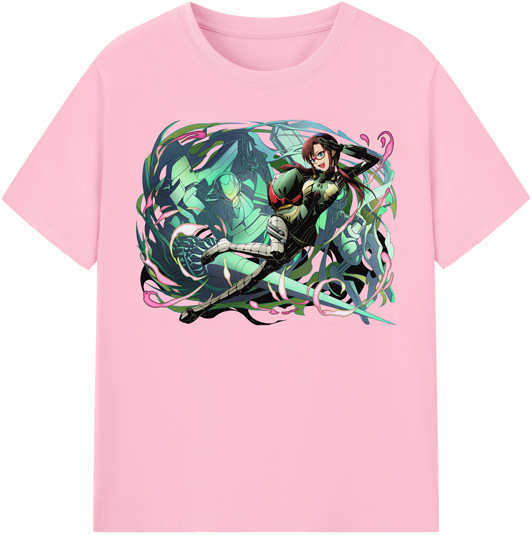 （画像用） EVA 新世紀エヴァンゲリオン 綿100％半袖Tシャツ（フロントプリント）