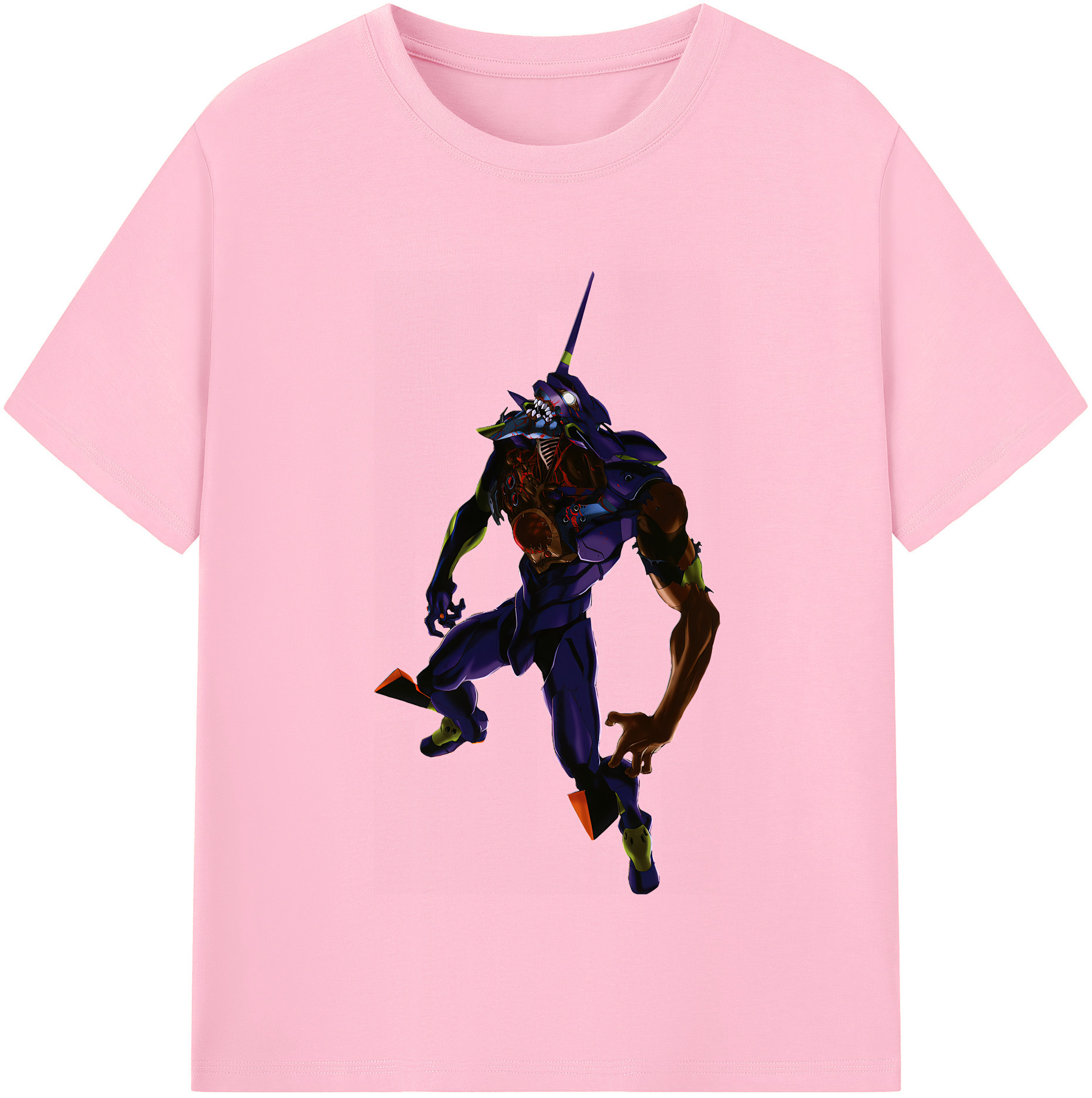 （画像用） EVA 新世紀エヴァンゲリオン 綿100％半袖Tシャツ（フロントプリント）
