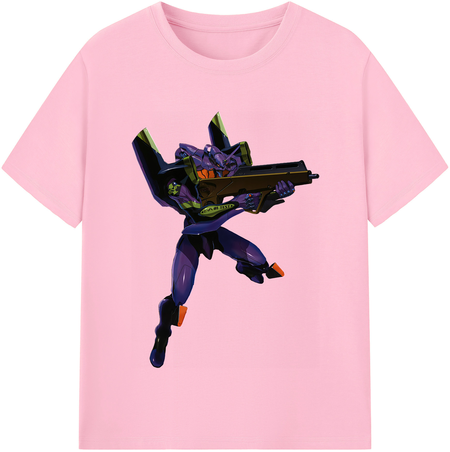（画像用） EVA 新世紀エヴァンゲリオン 綿100％半袖Tシャツ（フロントプリント）