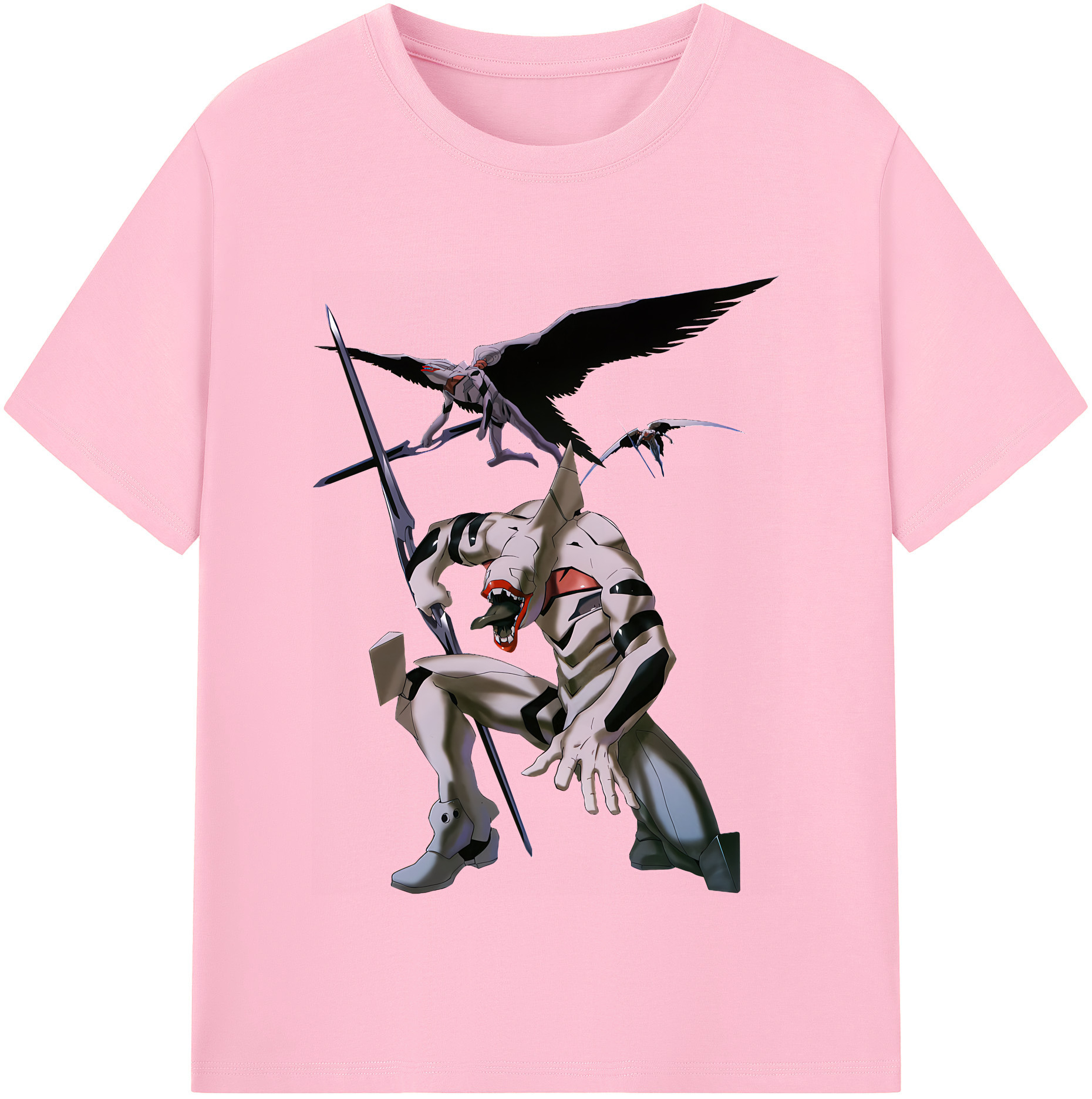（画像用） EVA 新世紀エヴァンゲリオン 綿100％半袖Tシャツ（フロントプリント）