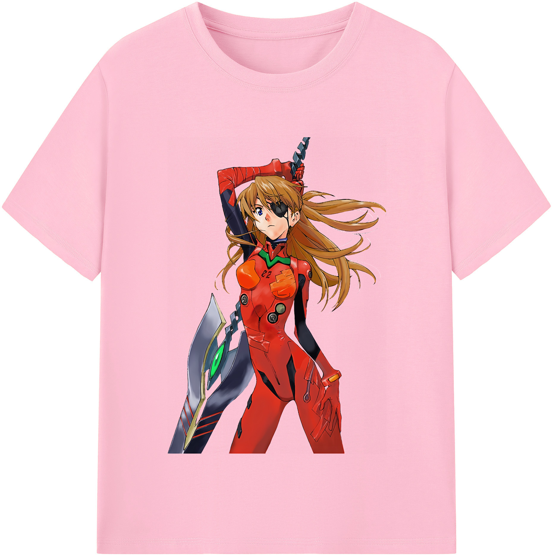 （画像用） EVA 新世紀エヴァンゲリオン 綿100％半袖Tシャツ（フロントプリント）