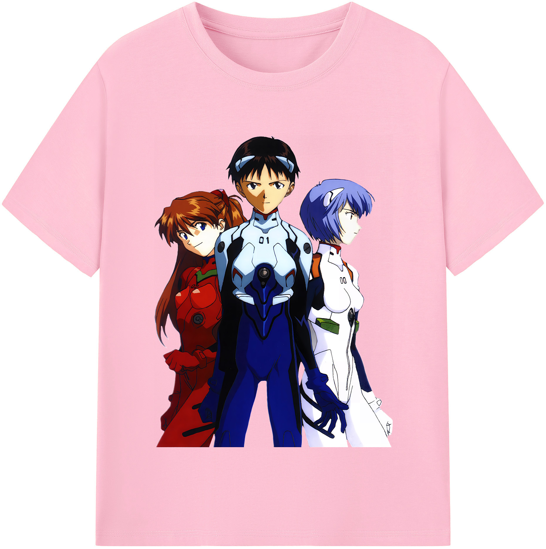 （画像用） EVA 新世紀エヴァンゲリオン 綿100％半袖Tシャツ（フロントプリント）
