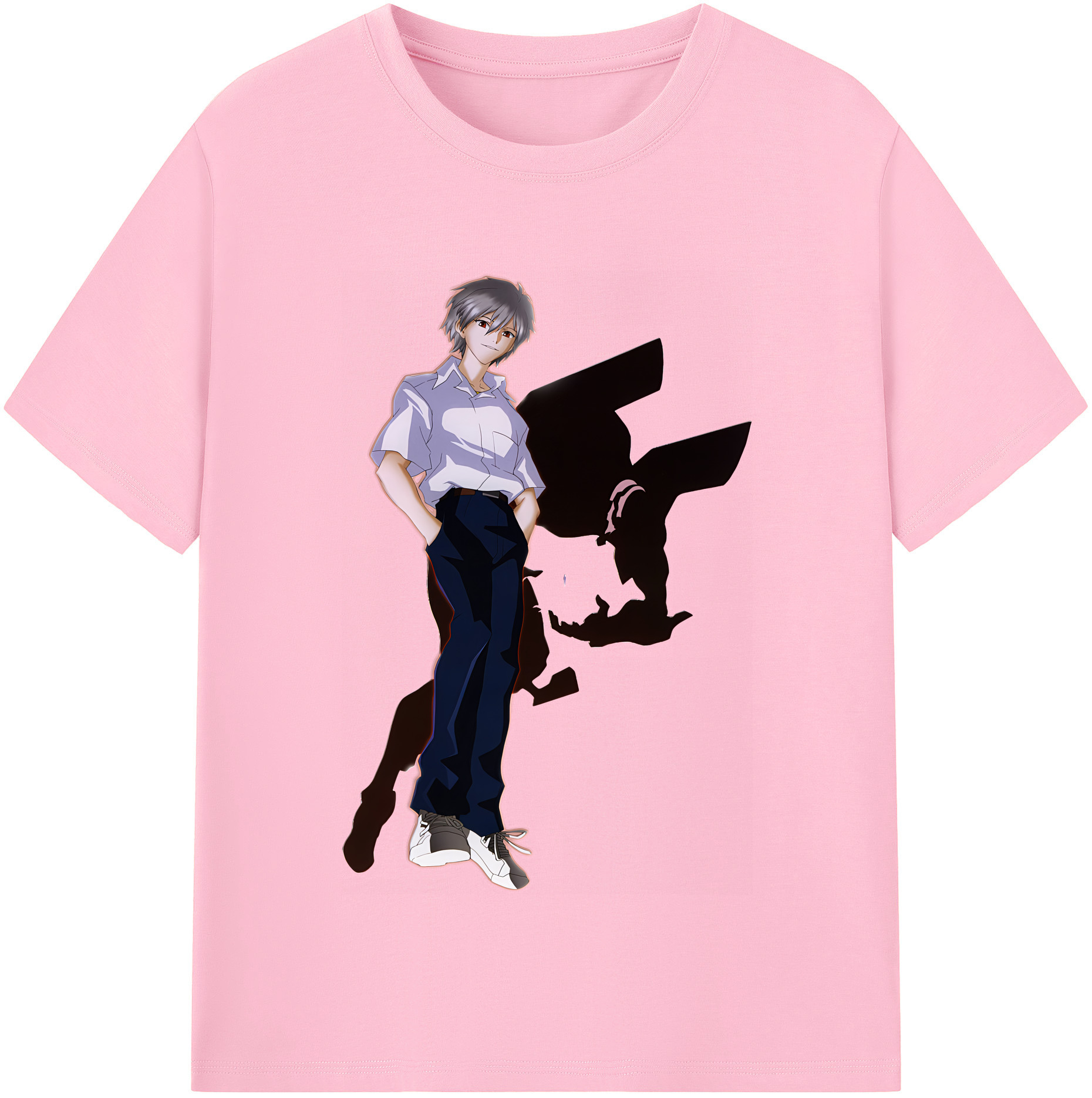 （画像用） EVA 新世紀エヴァンゲリオン 綿100％半袖Tシャツ（フロントプリント）
