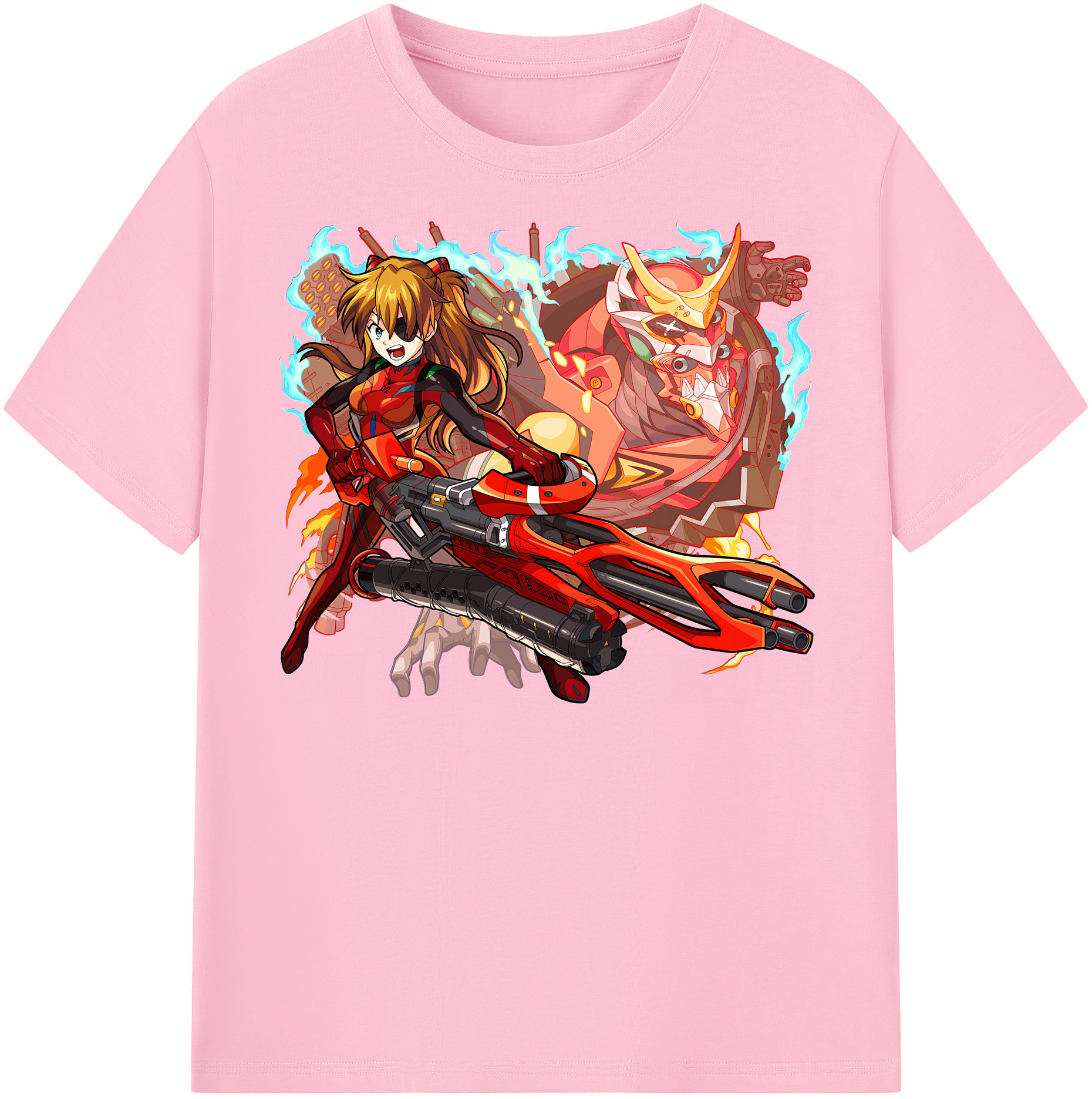 （画像用） EVA 新世紀エヴァンゲリオン 綿100％半袖Tシャツ（フロントプリント）