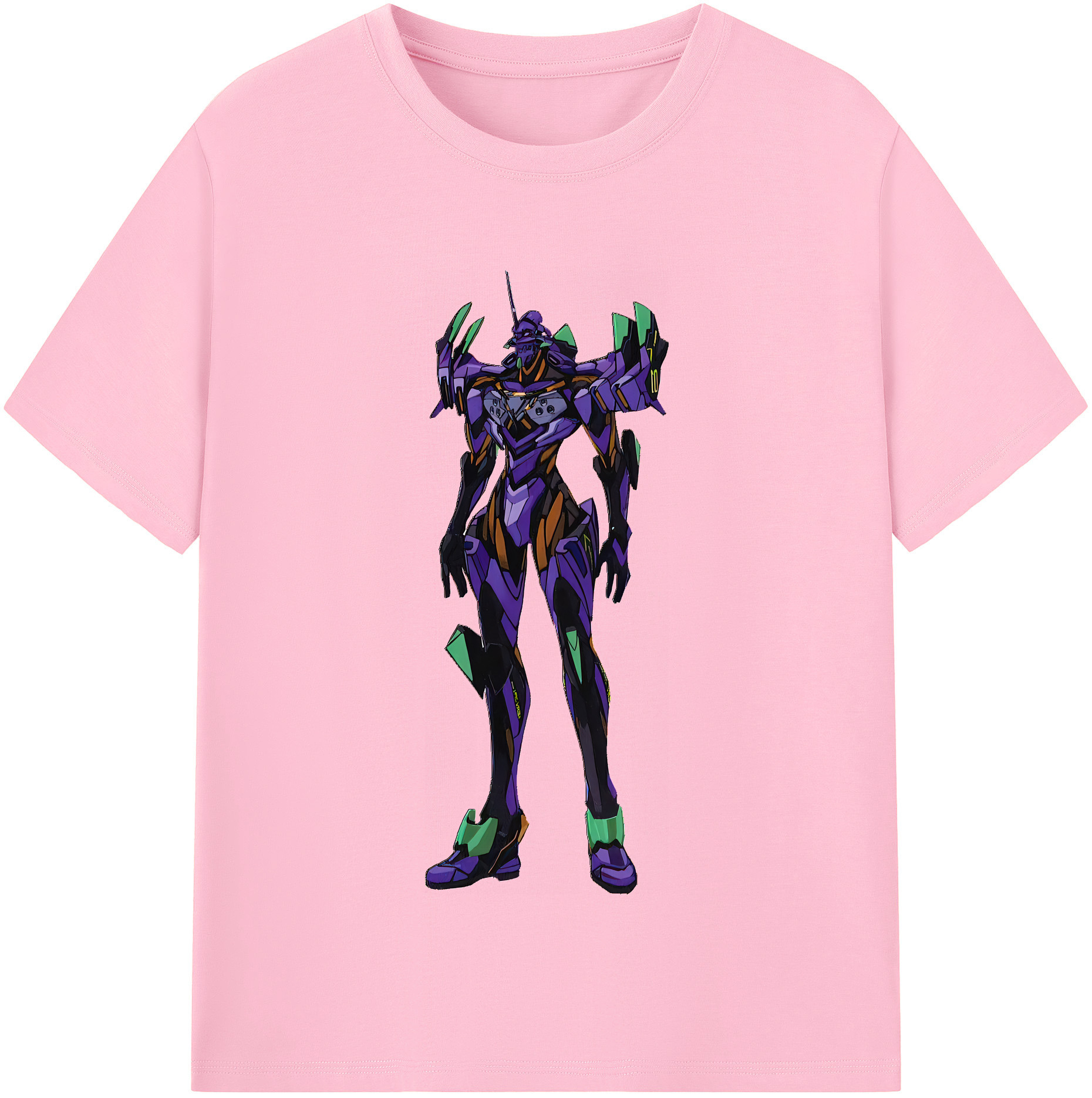 （画像用） EVA 新世紀エヴァンゲリオン 綿100％半袖Tシャツ（フロントプリント）