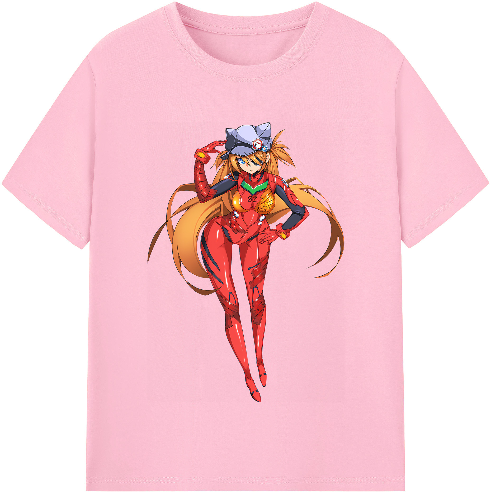 （画像用） EVA 新世紀エヴァンゲリオン 綿100％半袖Tシャツ（フロントプリント）