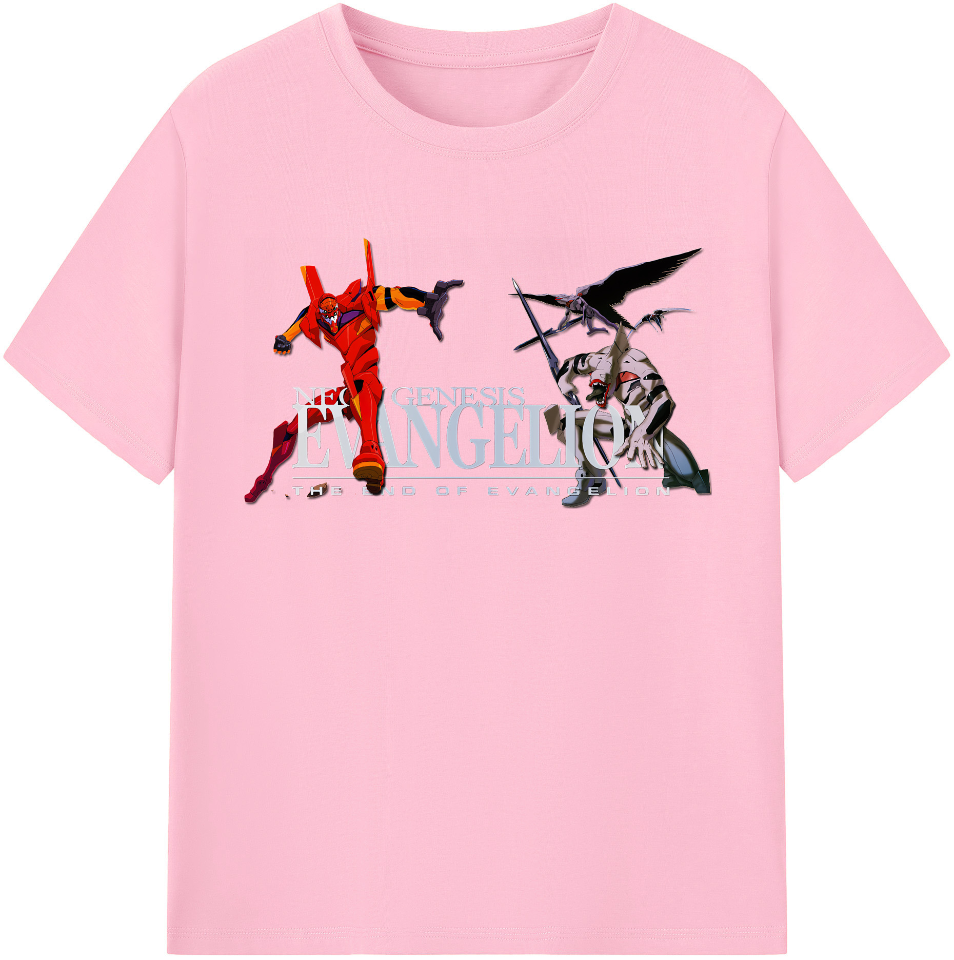 （画像用） EVA 新世紀エヴァンゲリオン 綿100％半袖Tシャツ（フロントプリント）