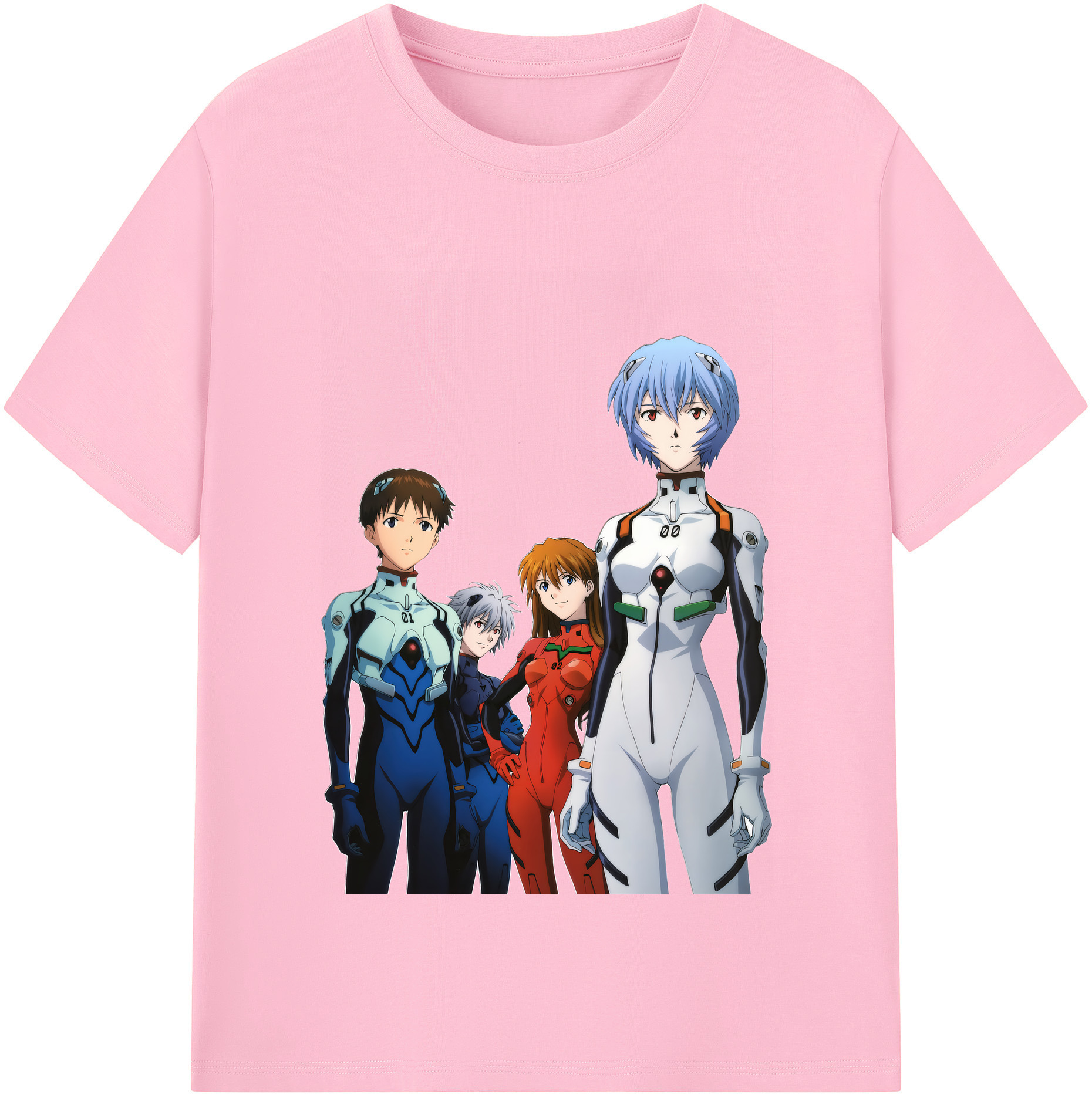 （画像用） EVA 新世紀エヴァンゲリオン 綿100％半袖Tシャツ（フロントプリント）