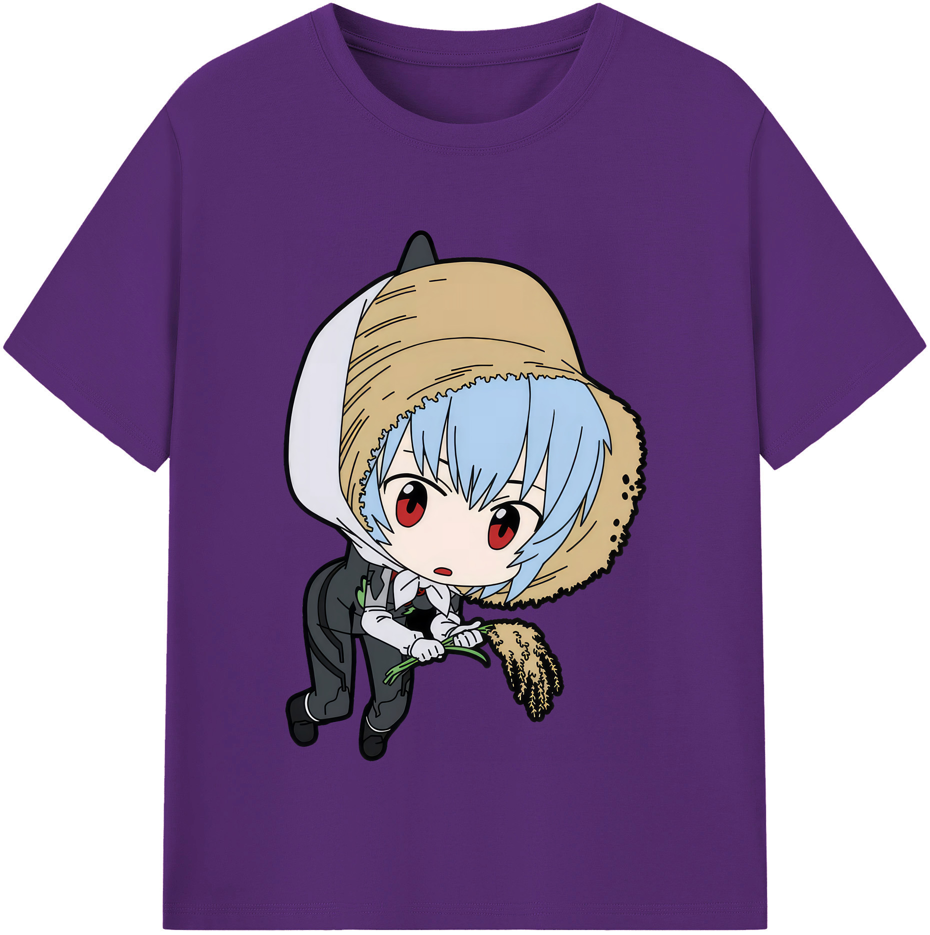 （画像用） EVA 新世紀エヴァンゲリオン 綿100％半袖Tシャツ（フロントプリント）