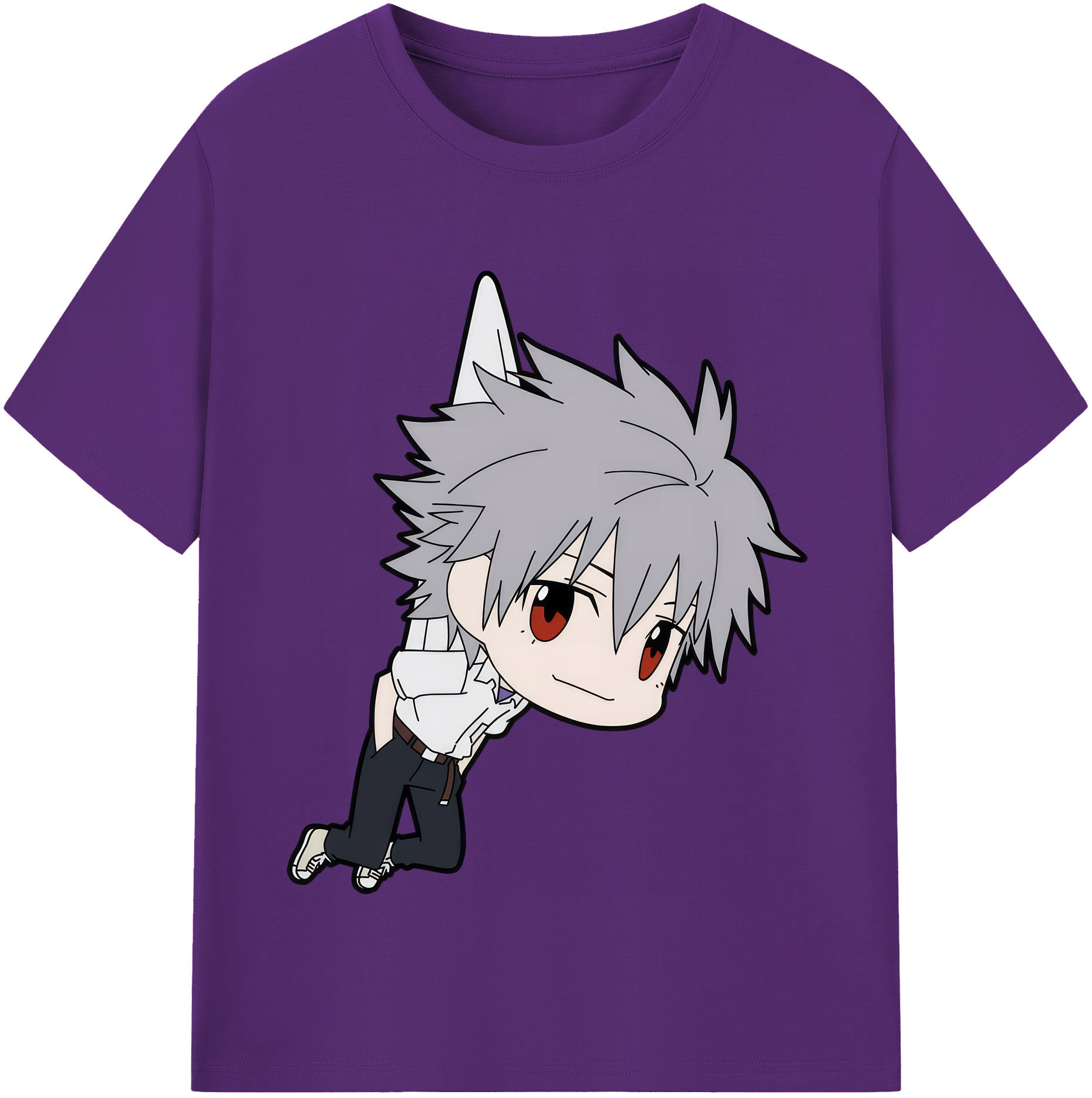 （画像用） EVA 新世紀エヴァンゲリオン 綿100％半袖Tシャツ（フロントプリント）