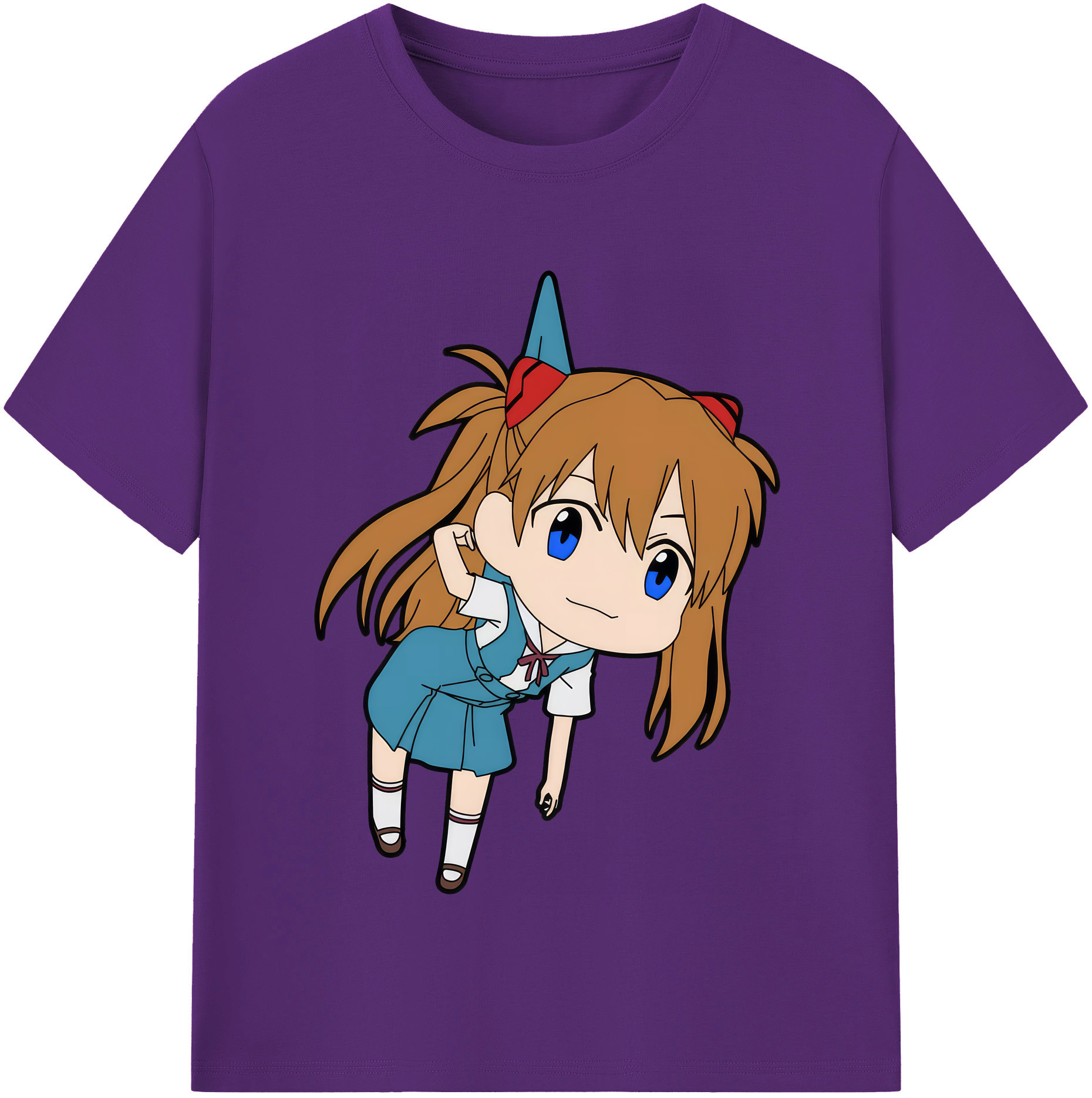（画像用） EVA 新世紀エヴァンゲリオン 綿100％半袖Tシャツ（フロントプリント）