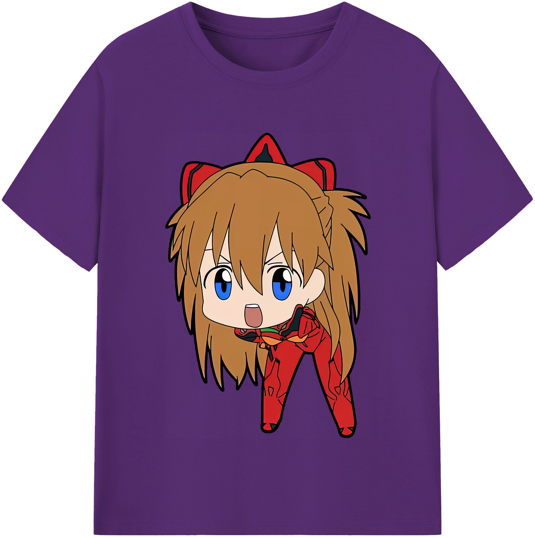 （画像用） EVA 新世紀エヴァンゲリオン 綿100％半袖Tシャツ（フロントプリント）