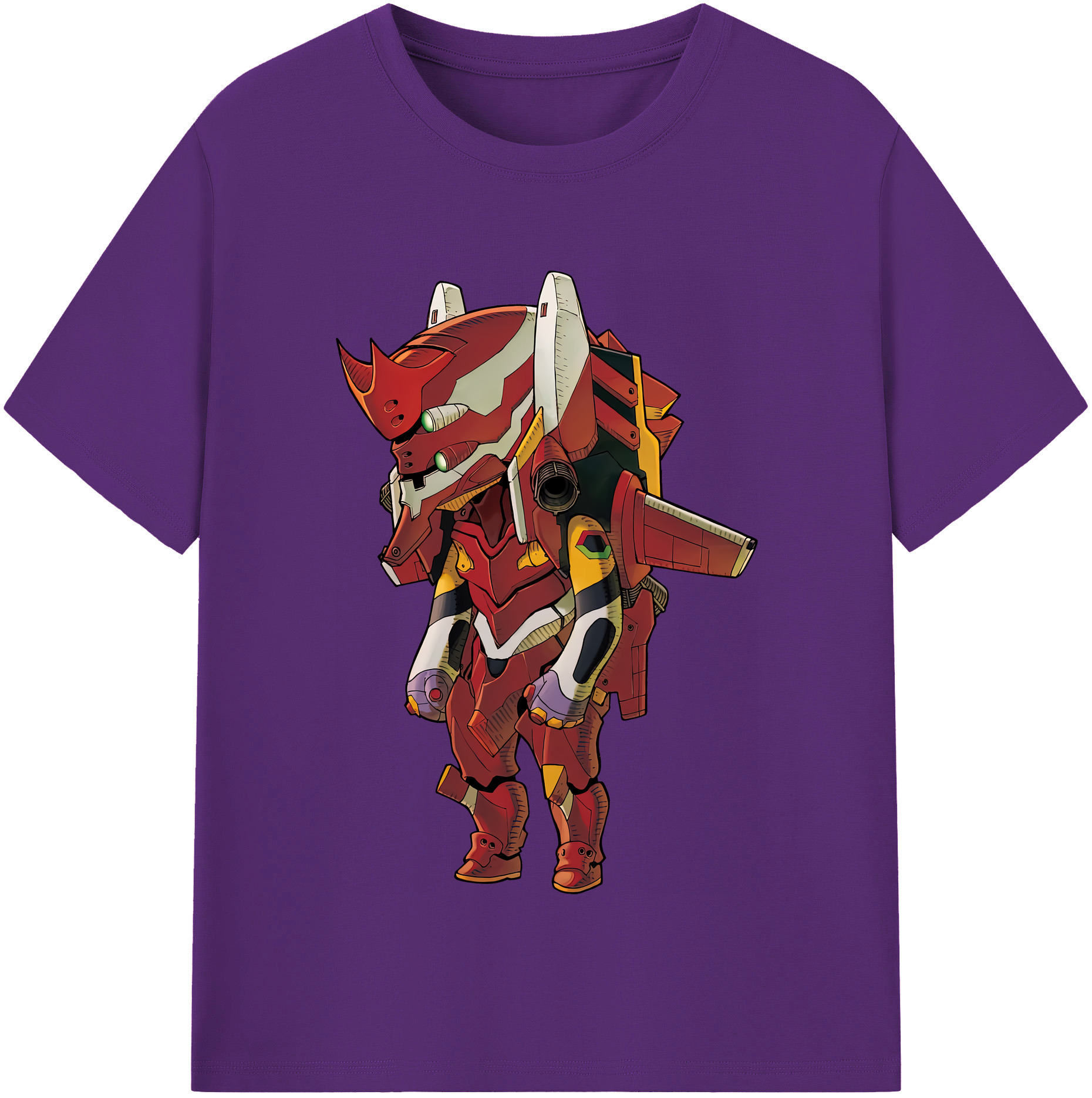 （画像用） EVA 新世紀エヴァンゲリオン 綿100％半袖Tシャツ（フロントプリント）