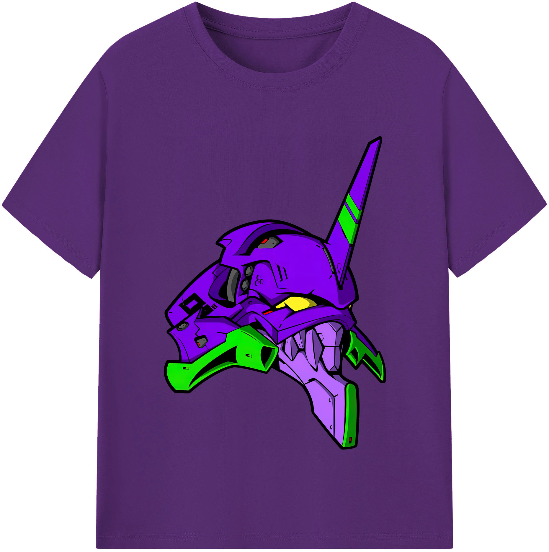 （画像用） EVA 新世紀エヴァンゲリオン 綿100％半袖Tシャツ（フロントプリント）