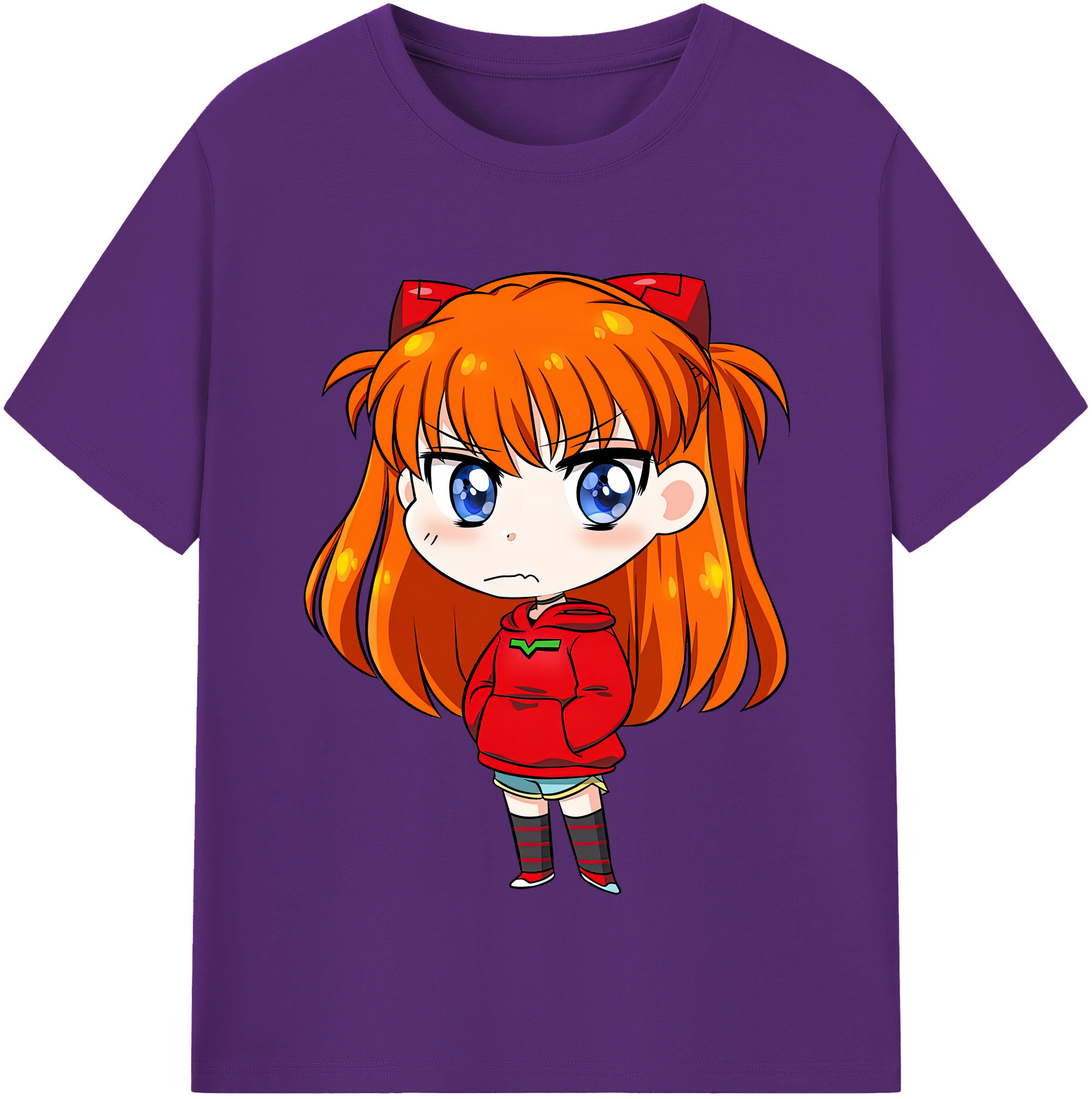 （画像用） EVA 新世紀エヴァンゲリオン 綿100％半袖Tシャツ（フロントプリント）