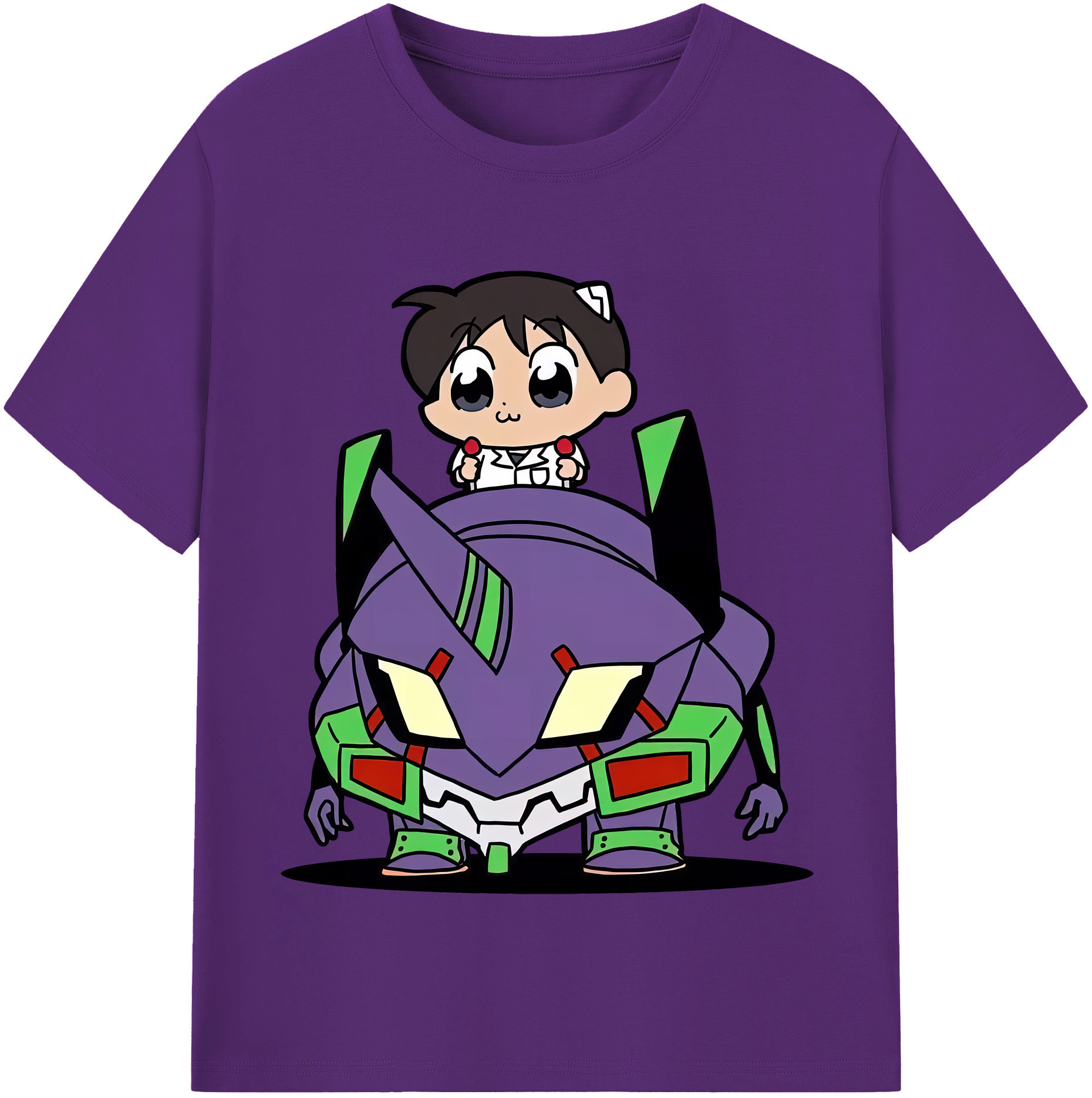 （画像用） EVA 新世紀エヴァンゲリオン 綿100％半袖Tシャツ（フロントプリント）
