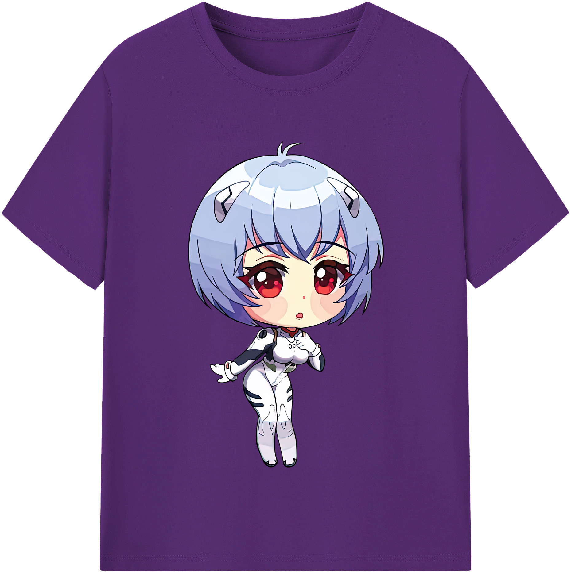 （画像用） EVA 新世紀エヴァンゲリオン 綿100％半袖Tシャツ（フロントプリント）