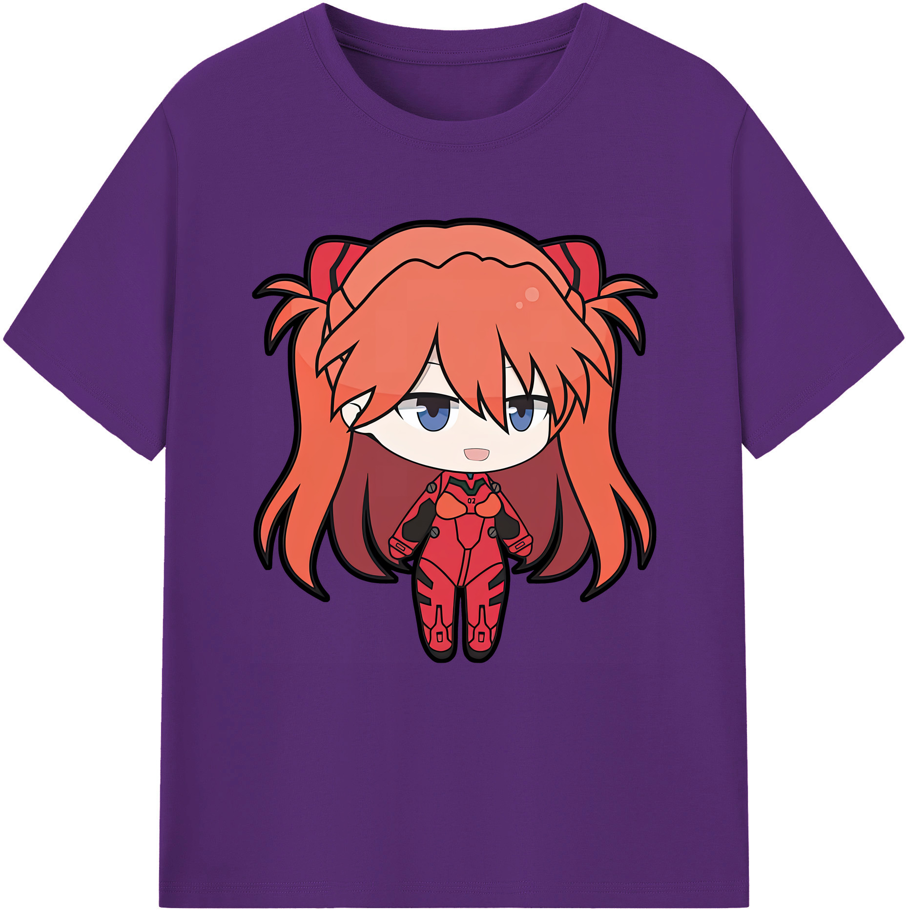 （画像用） EVA 新世紀エヴァンゲリオン 綿100％半袖Tシャツ（フロントプリント）