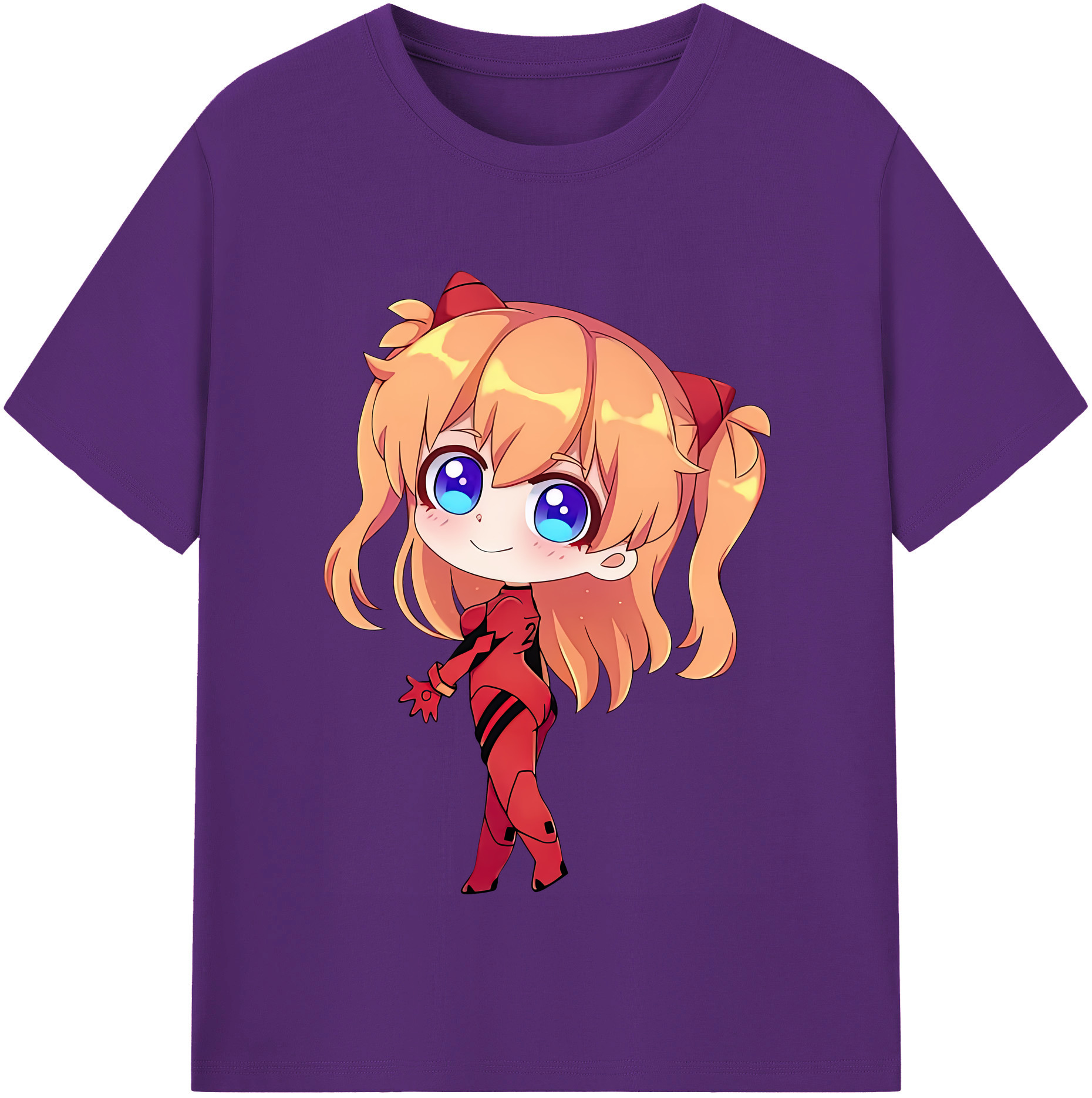 （画像用） EVA 新世紀エヴァンゲリオン 綿100％半袖Tシャツ（フロントプリント）