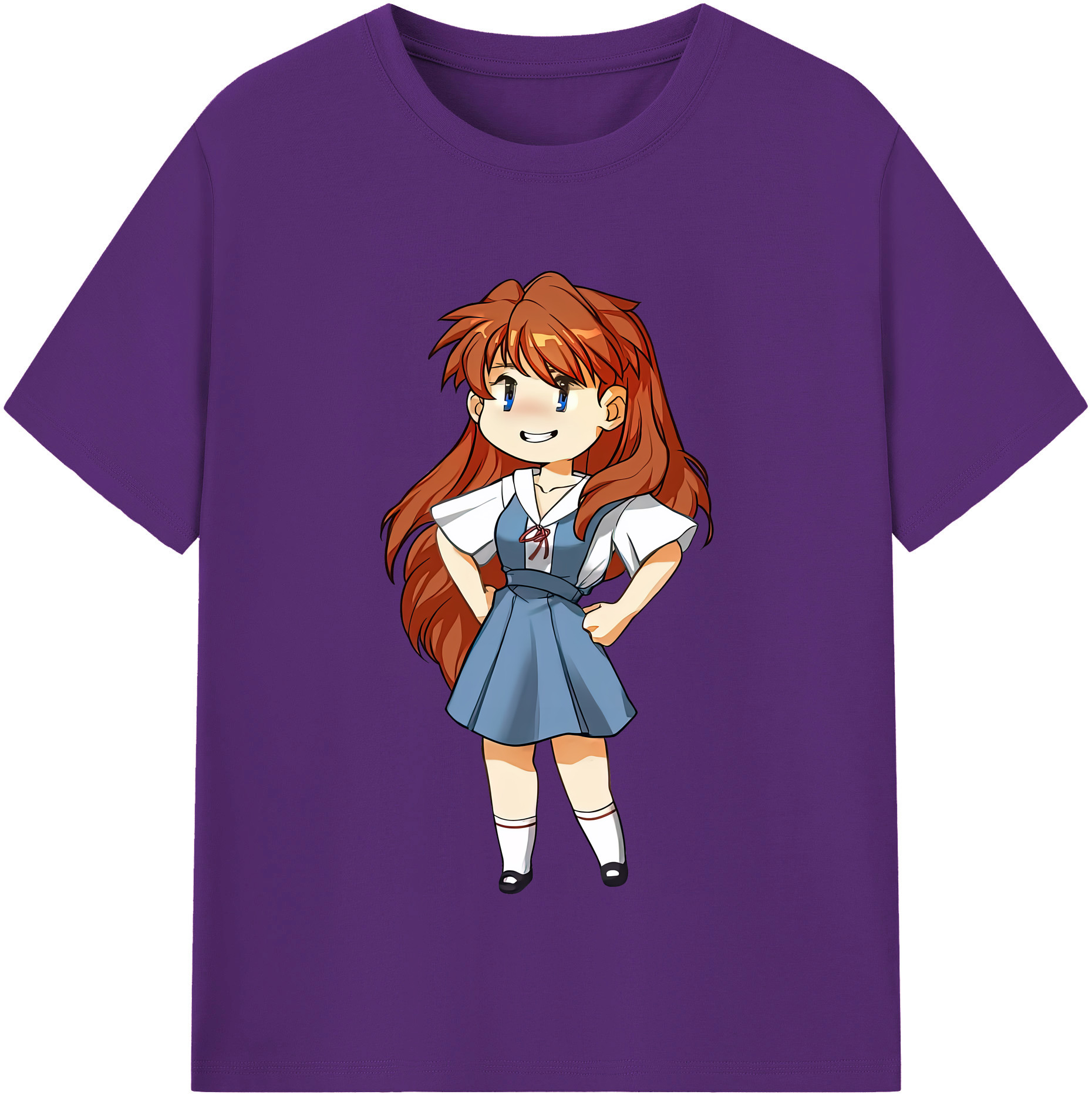 （画像用） EVA 新世紀エヴァンゲリオン 綿100％半袖Tシャツ（フロントプリント）