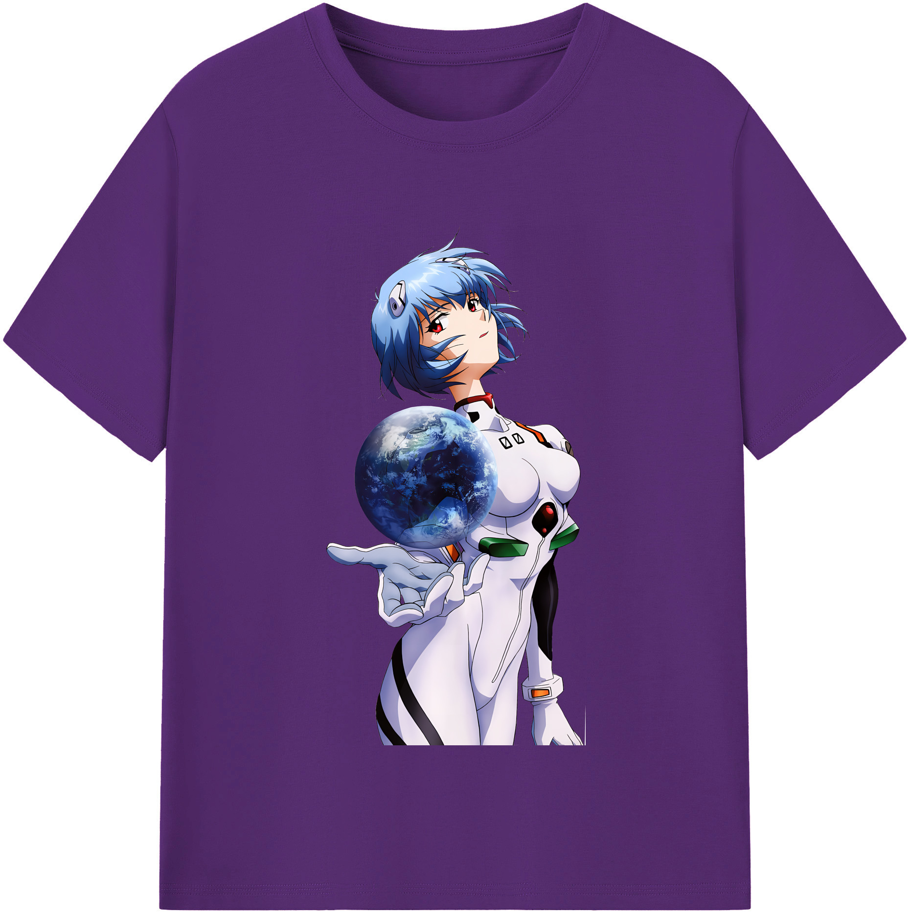 （画像用） EVA 新世紀エヴァンゲリオン 綿100％半袖Tシャツ（フロントプリント）