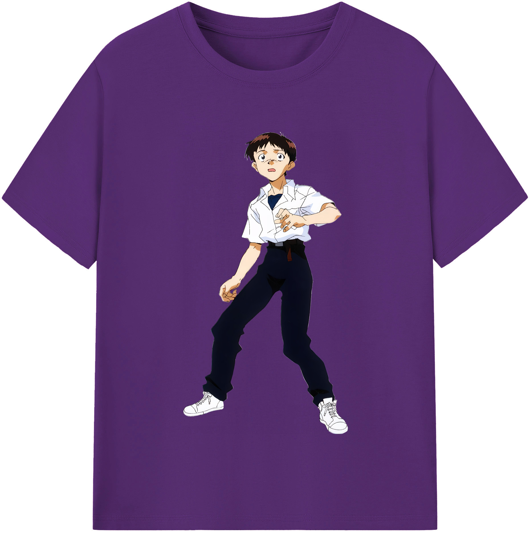 （画像用） EVA 新世紀エヴァンゲリオン 綿100％半袖Tシャツ（フロントプリント）