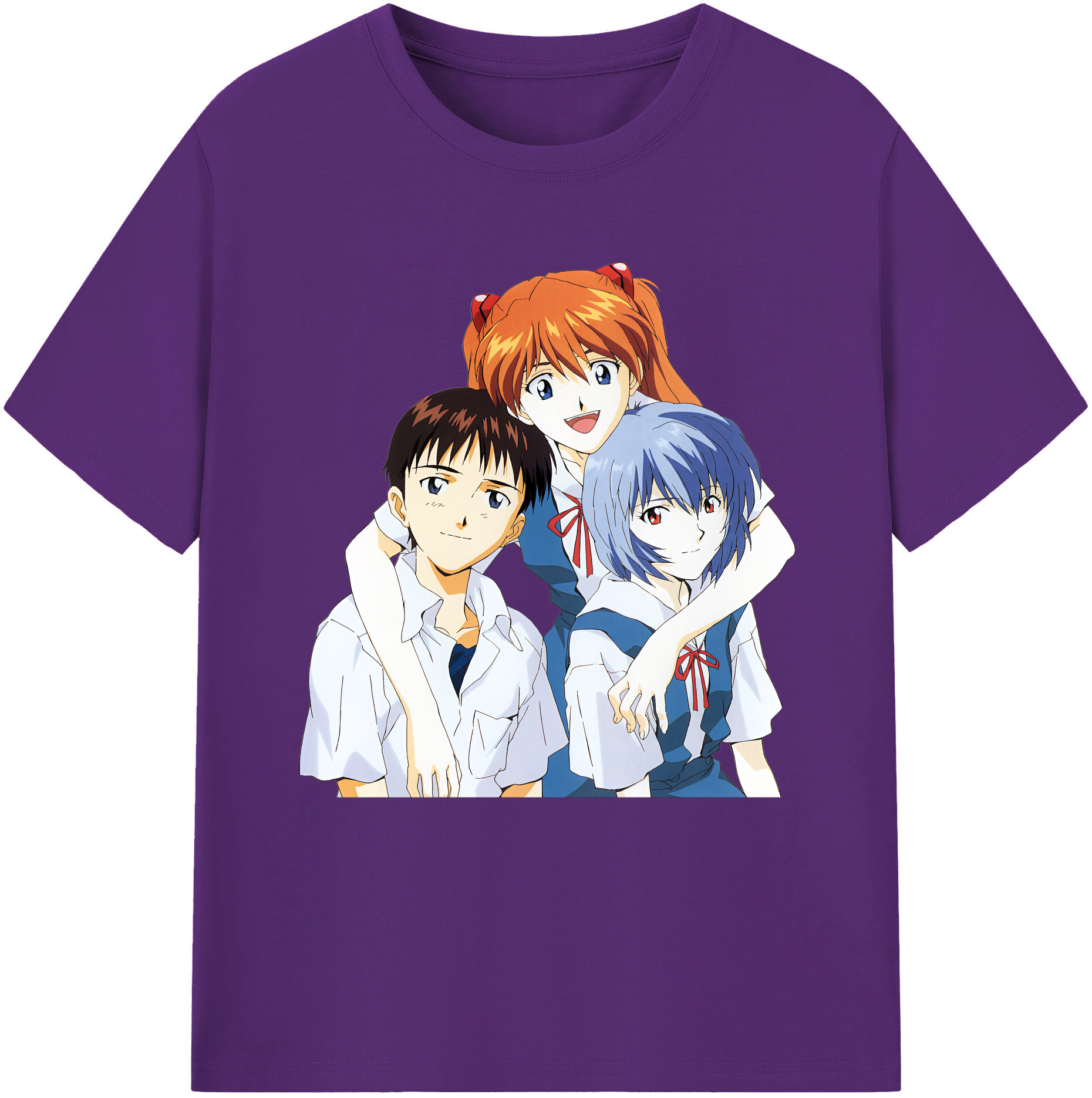（画像用） EVA 新世紀エヴァンゲリオン 綿100％半袖Tシャツ（フロントプリント）