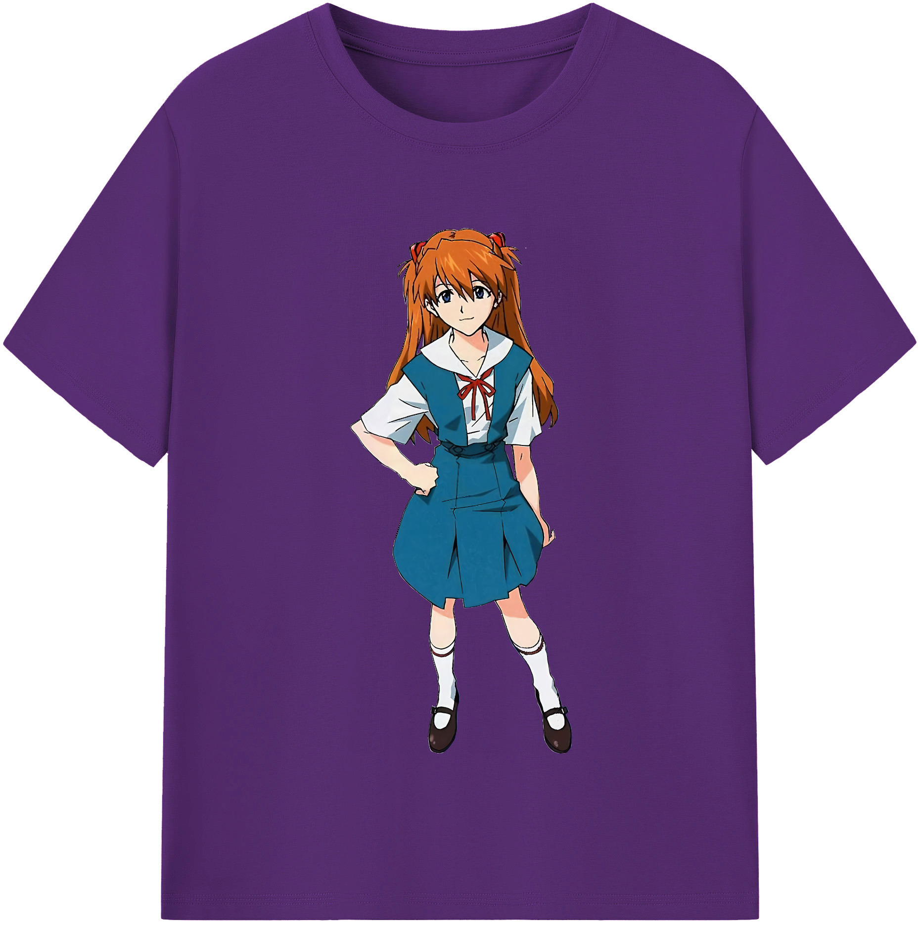 （画像用） EVA 新世紀エヴァンゲリオン 綿100％半袖Tシャツ（フロントプリント）