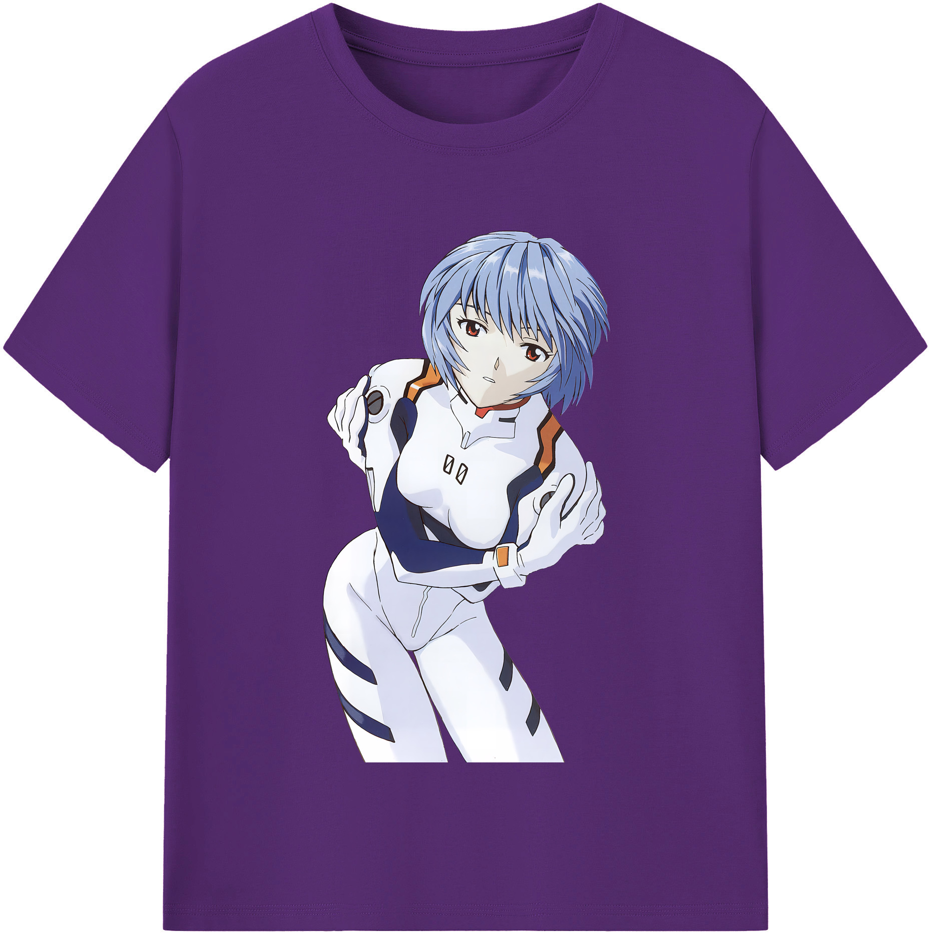 （画像用） EVA 新世紀エヴァンゲリオン 綿100％半袖Tシャツ（フロントプリント）