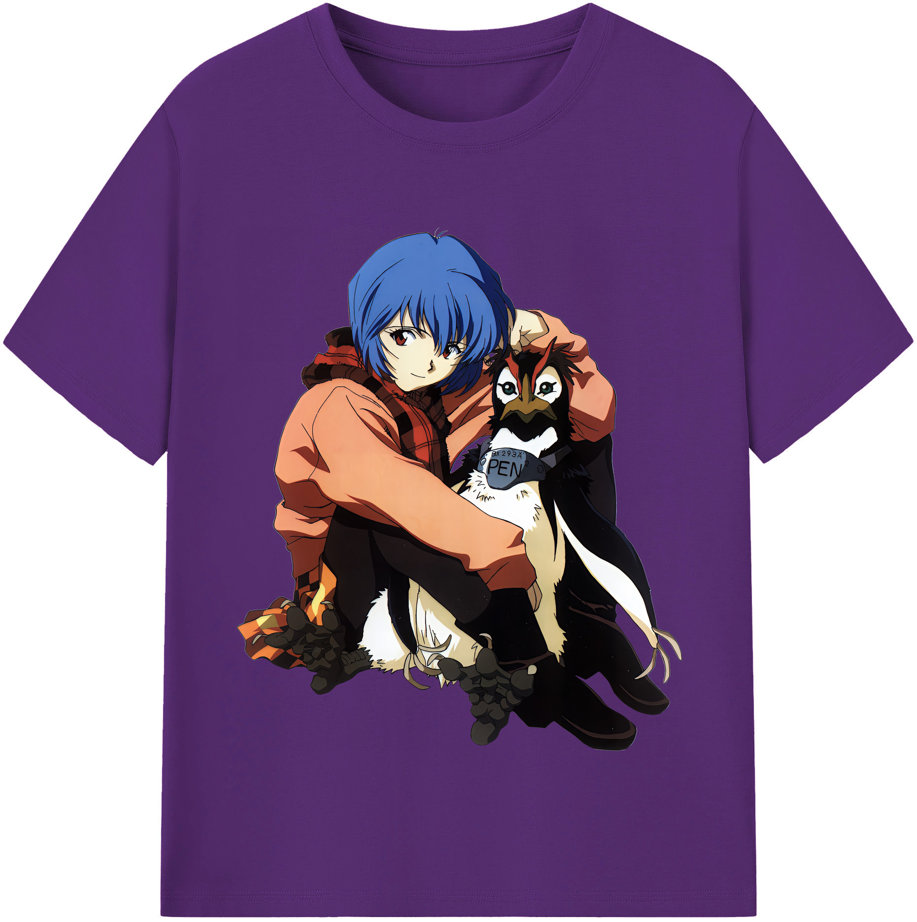（画像用） EVA 新世紀エヴァンゲリオン 綿100％半袖Tシャツ（フロントプリント）