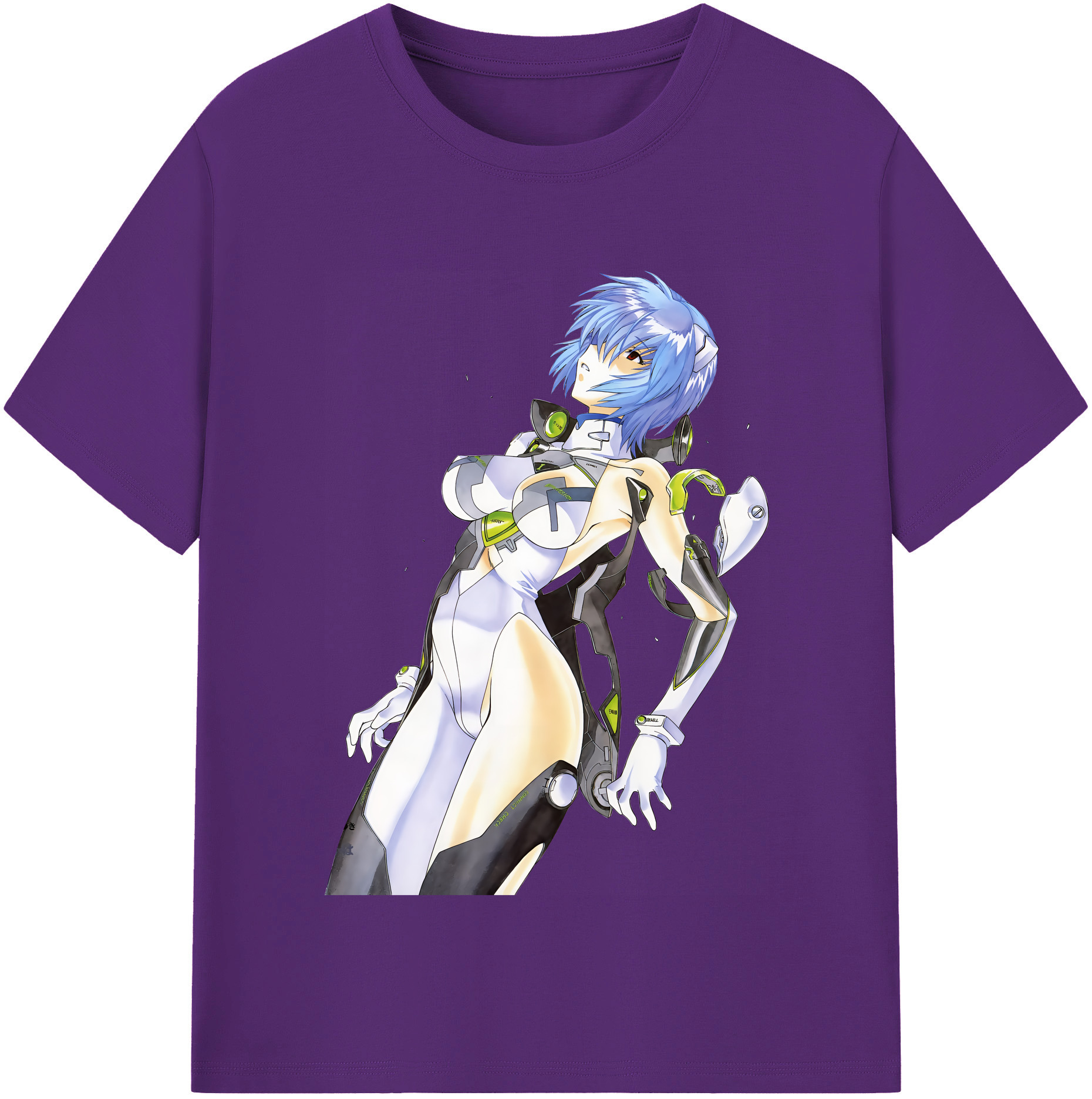 （画像用） EVA 新世紀エヴァンゲリオン 綿100％半袖Tシャツ（フロントプリント）