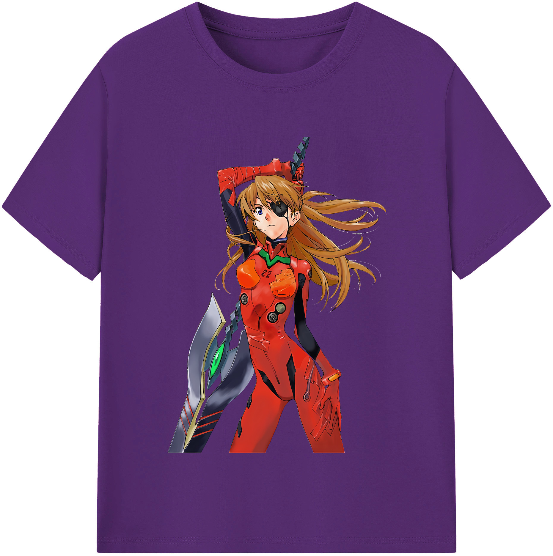 （画像用） EVA 新世紀エヴァンゲリオン 綿100％半袖Tシャツ（フロントプリント）