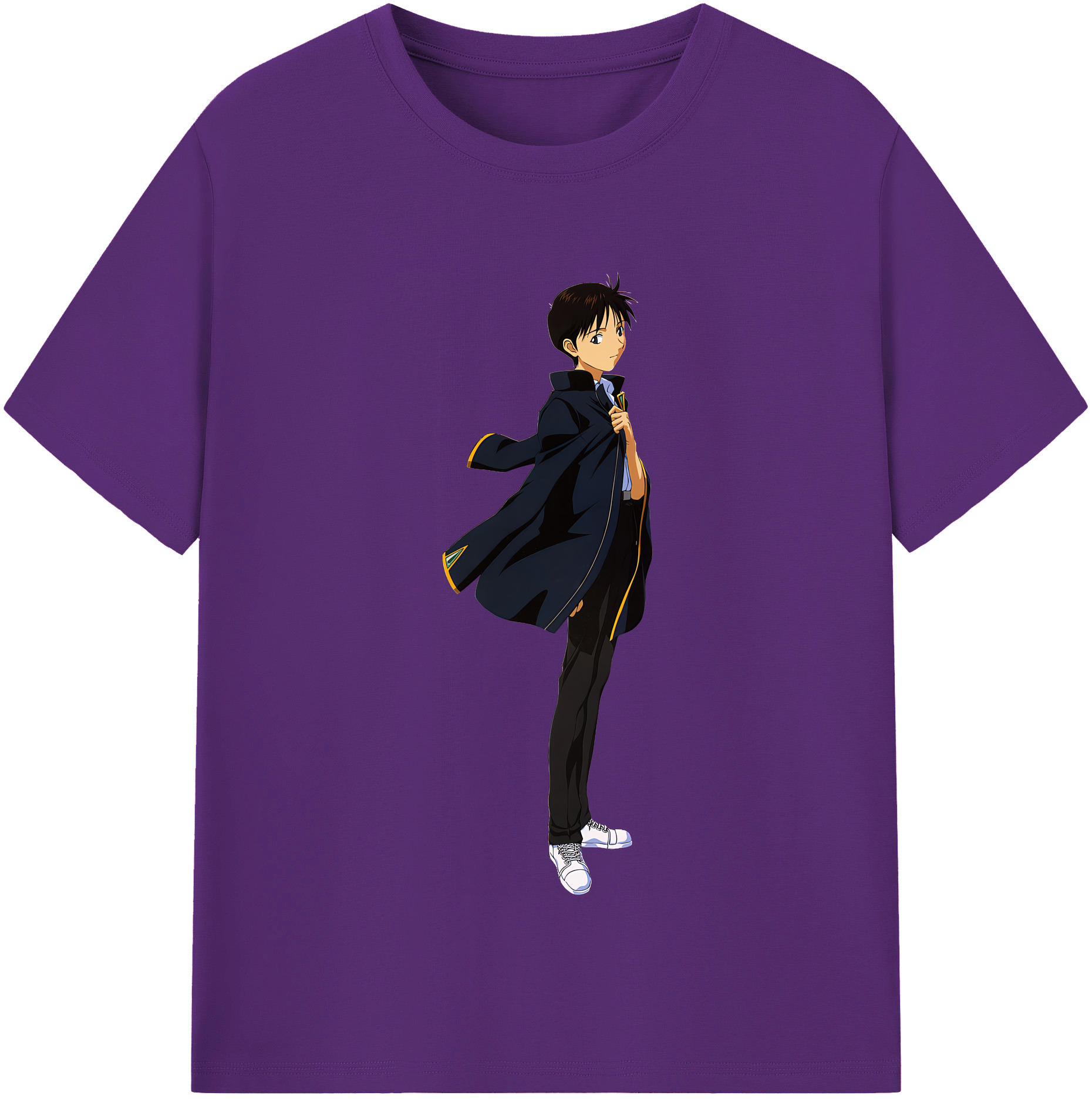 （画像用） EVA 新世紀エヴァンゲリオン 綿100％半袖Tシャツ（フロントプリント）