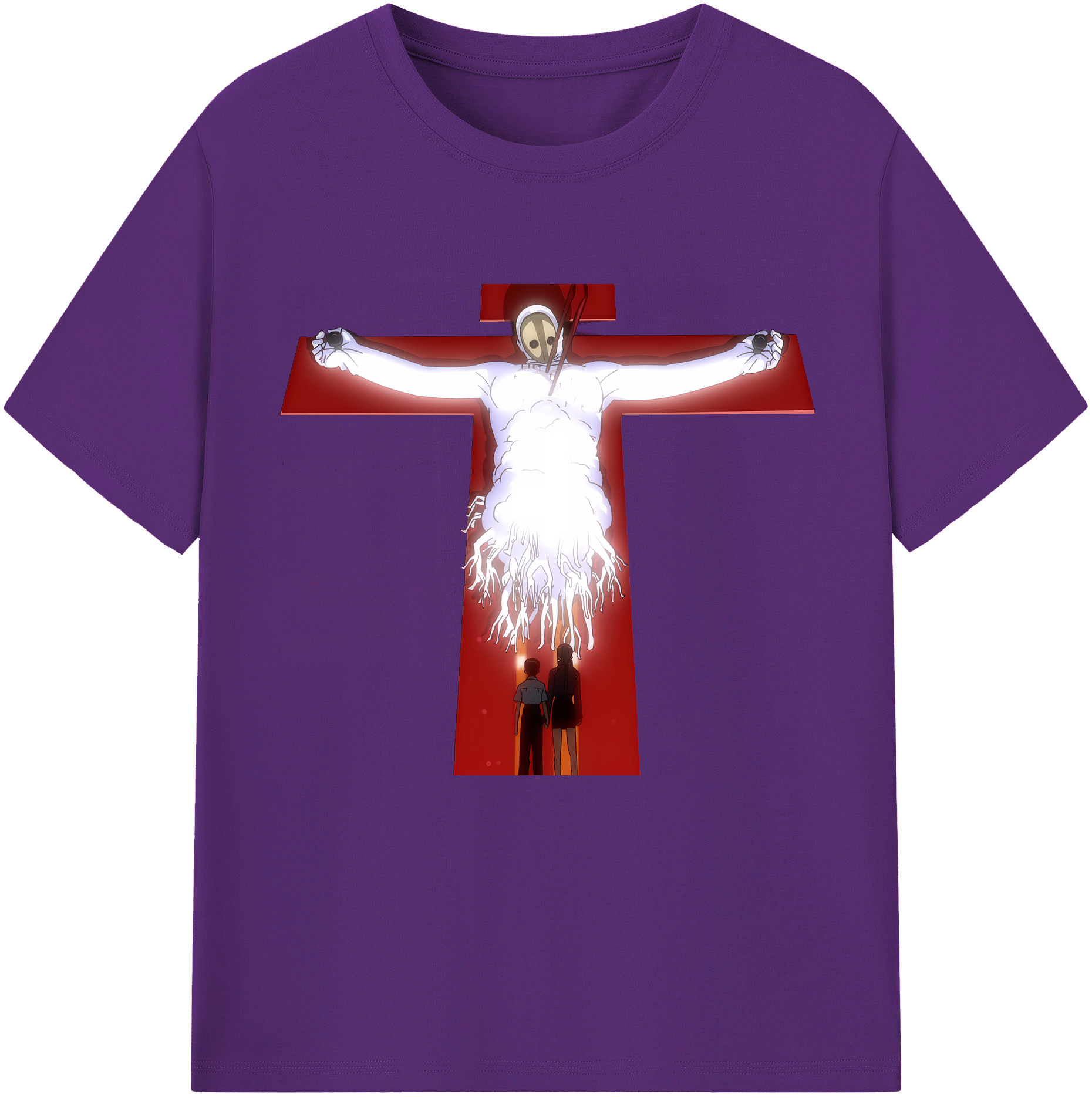 （画像用） EVA 新世紀エヴァンゲリオン 綿100％半袖Tシャツ（フロントプリント）