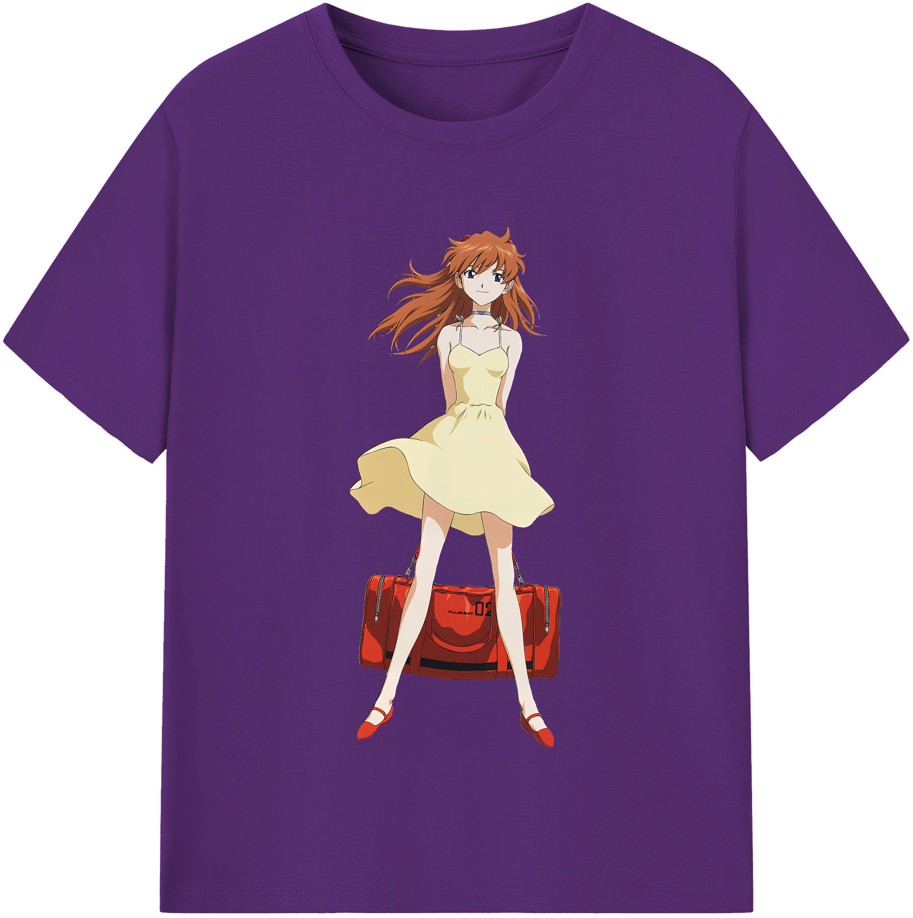 （画像用） EVA 新世紀エヴァンゲリオン 綿100％半袖Tシャツ（フロントプリント）