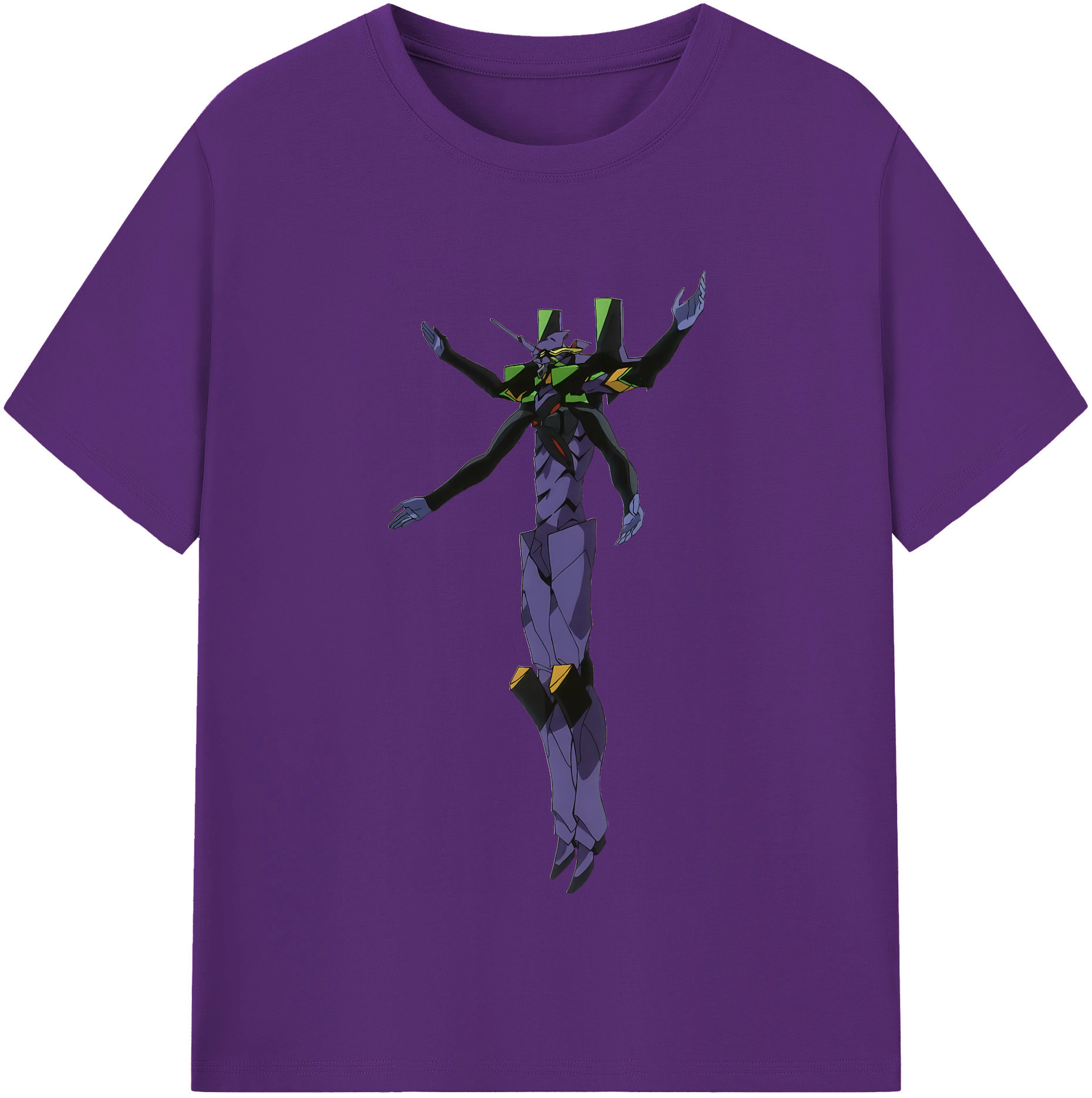 （画像用） EVA 新世紀エヴァンゲリオン 綿100％半袖Tシャツ（フロントプリント）