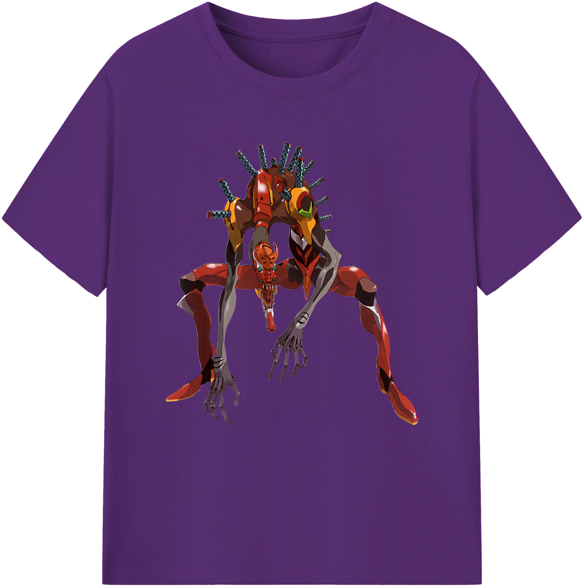 （画像用） EVA 新世紀エヴァンゲリオン 綿100％半袖Tシャツ（フロントプリント）