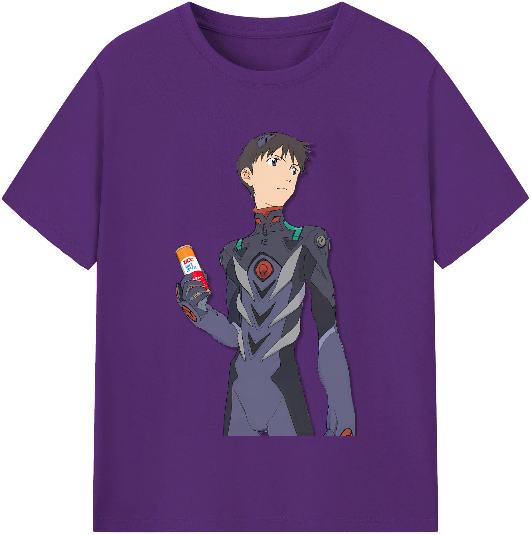 （画像用） EVA 新世紀エヴァンゲリオン 綿100％半袖Tシャツ（フロントプリント）