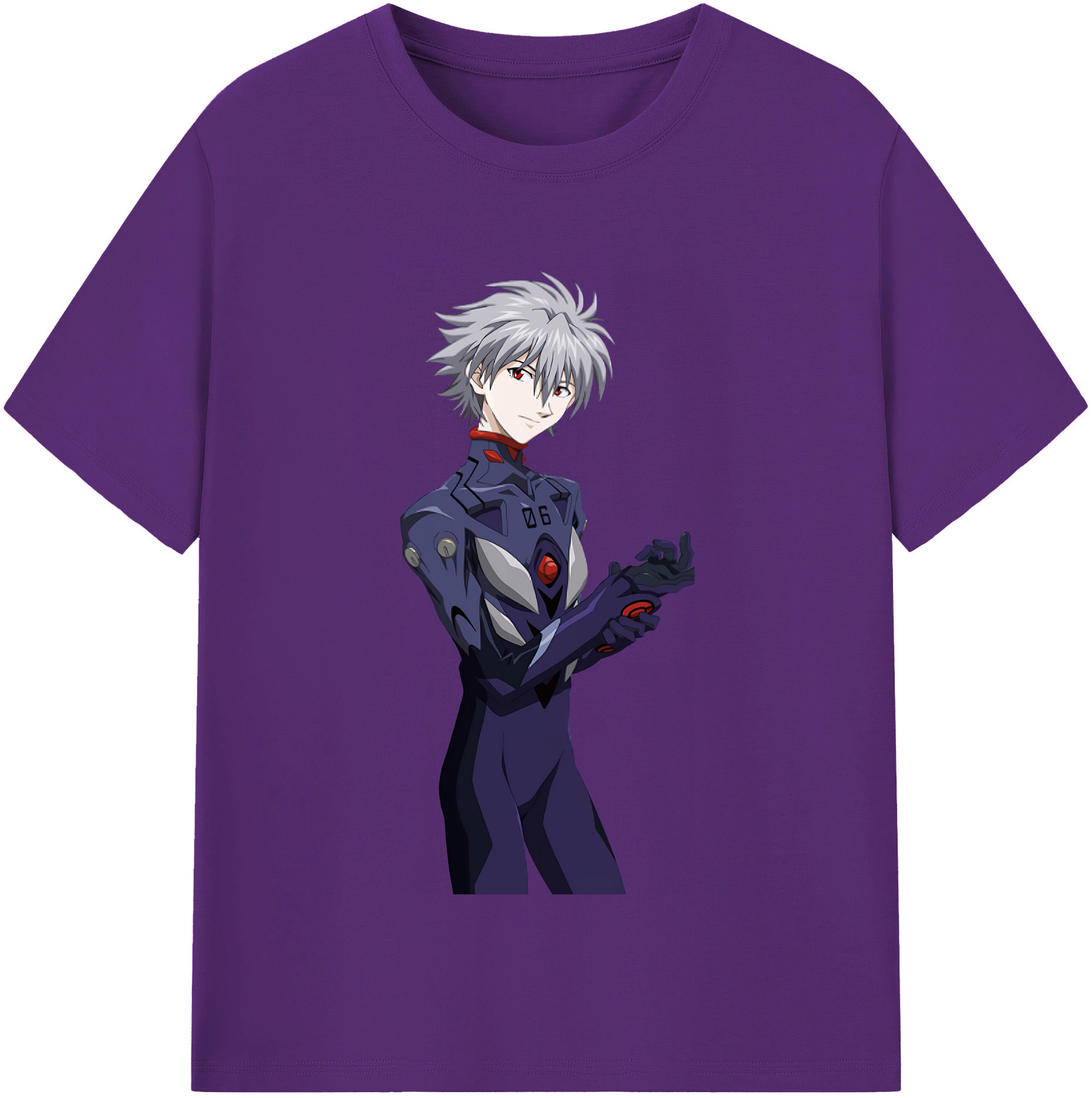 （画像用） EVA 新世紀エヴァンゲリオン 綿100％半袖Tシャツ（フロントプリント）
