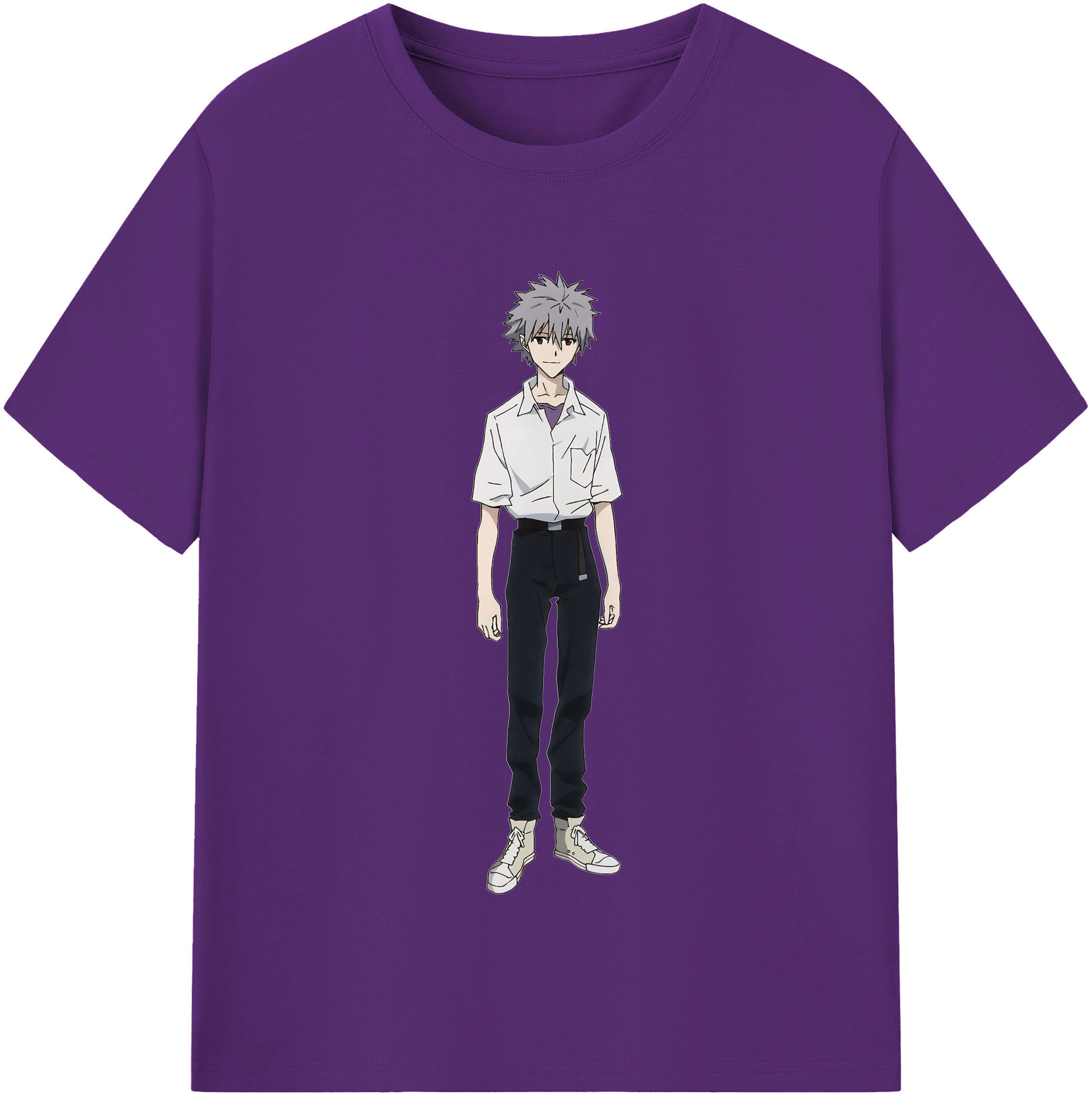 （画像用） EVA 新世紀エヴァンゲリオン 綿100％半袖Tシャツ（フロントプリント）